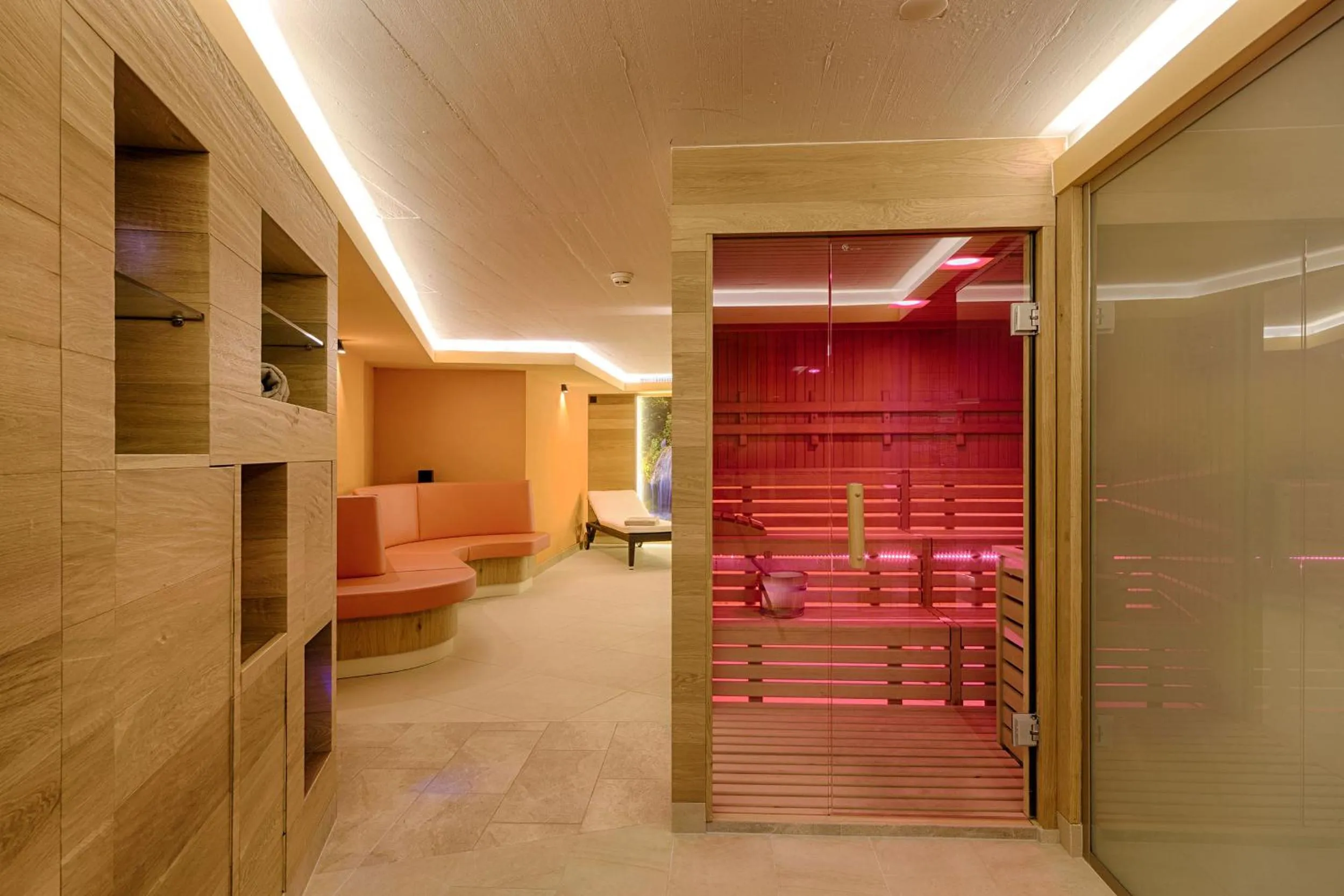 Sauna in Hotel Cervo