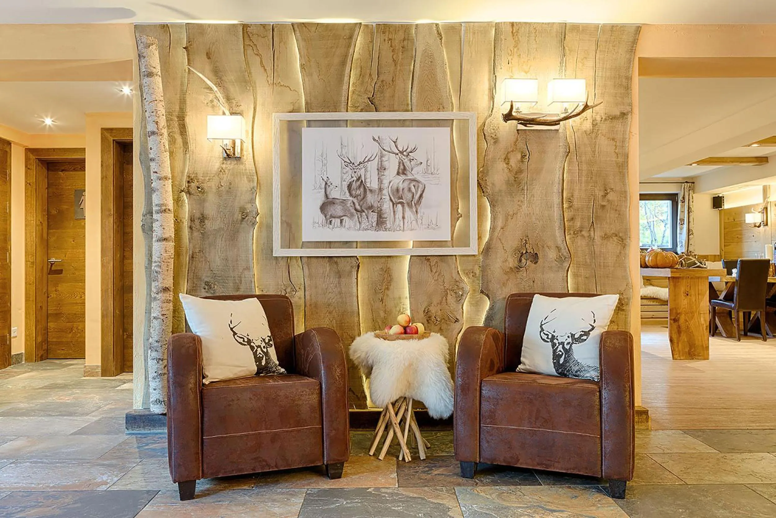 Lobby or reception in Hotel Cervo