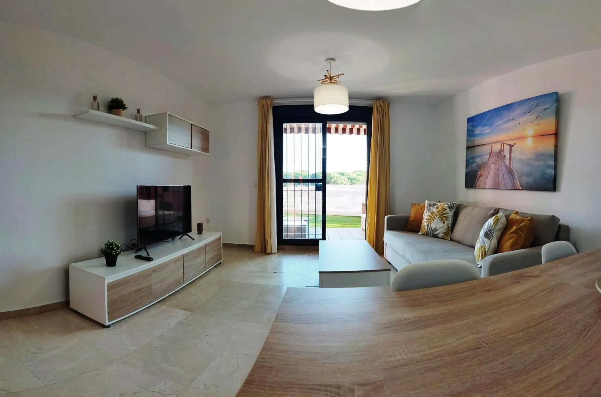 Living room in ALDEA DEL COTO