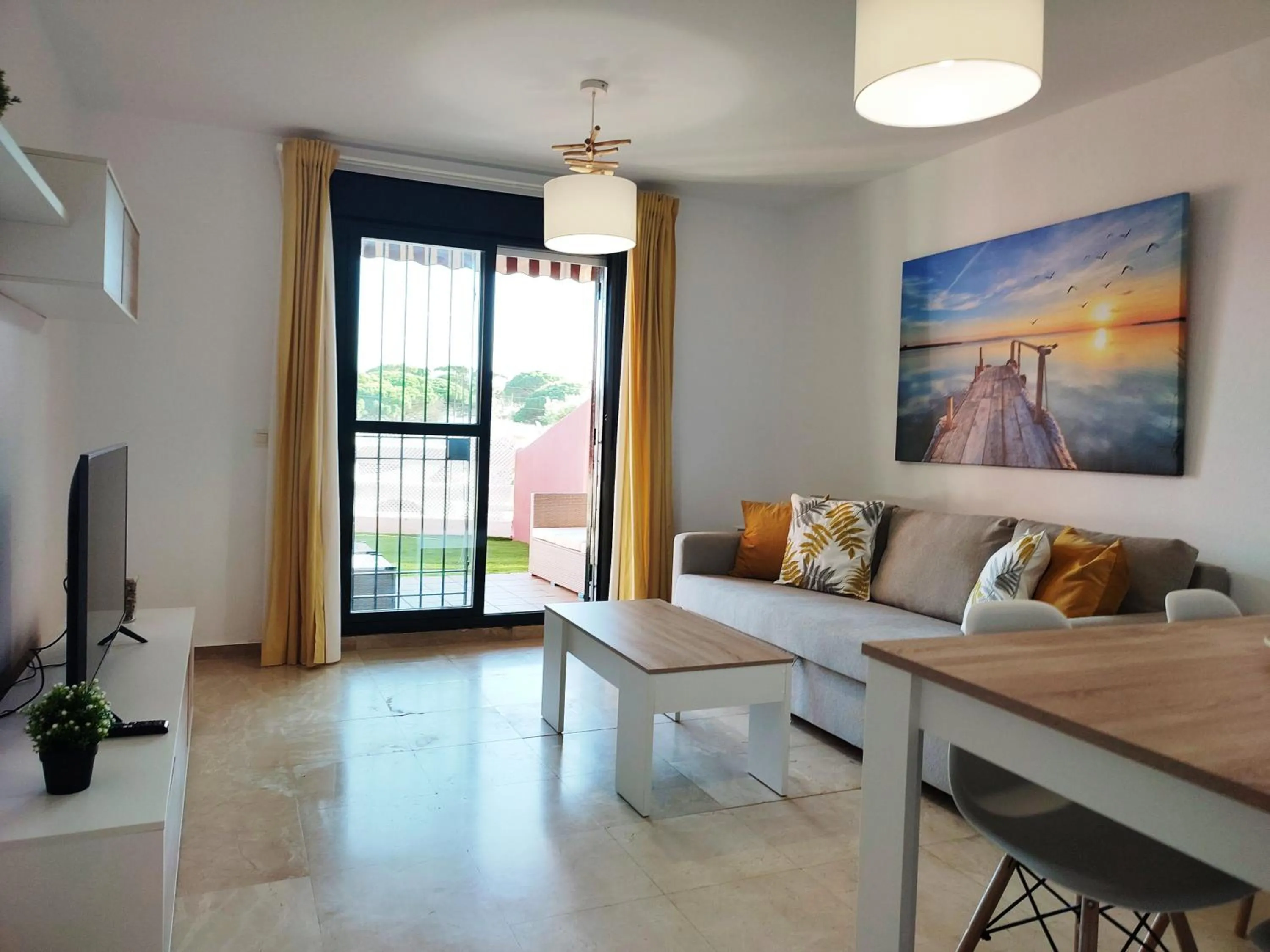 Living room in ALDEA DEL COTO