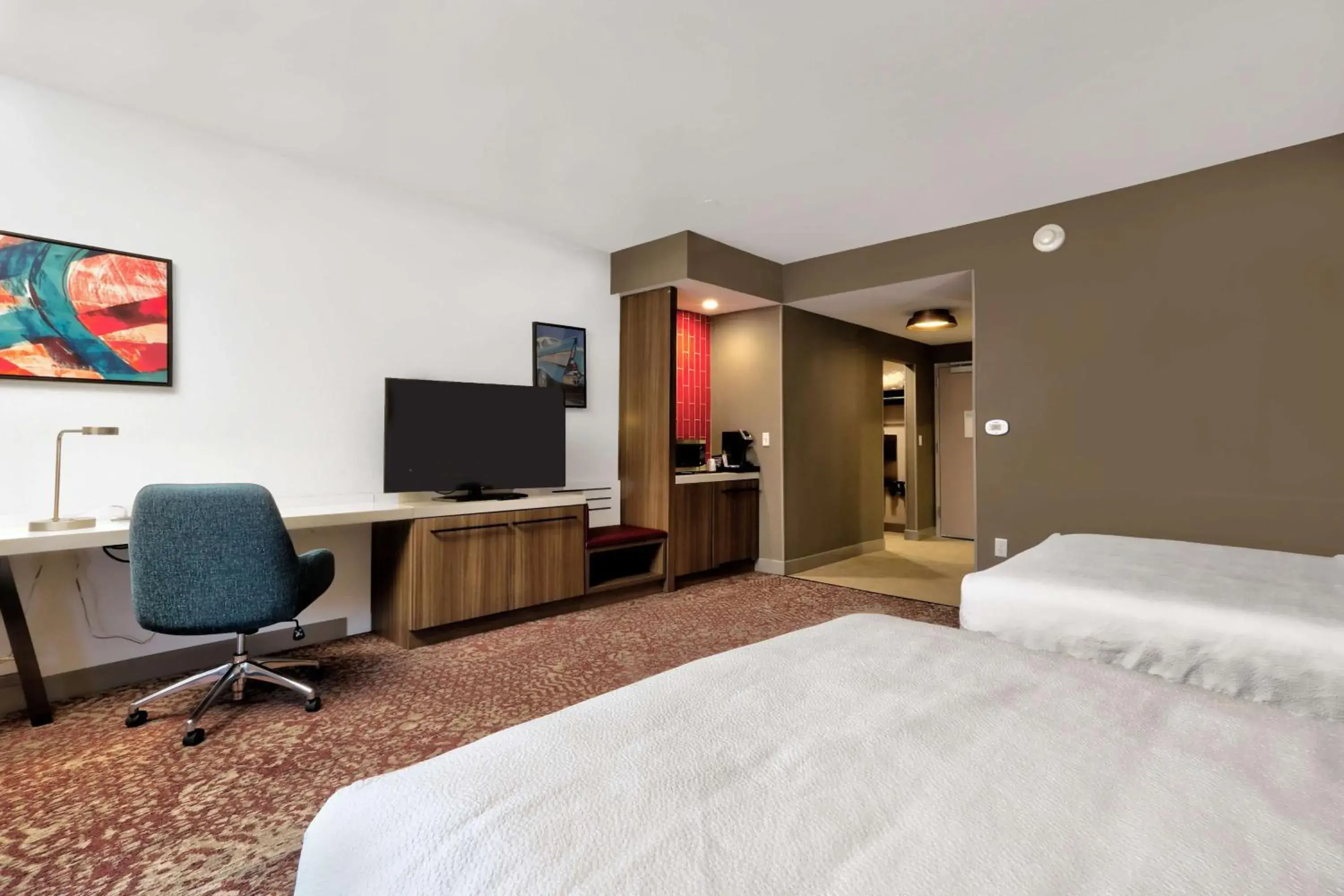 Queen Room with Two Queen Beds and Accessible Tub - Mobility Access in Hilton Garden Inn Bel Air, Md Queen Room with Two Queen Beds and Accessible Tub - Mobility Access in Hilton Garden Inn Bel Air, Md