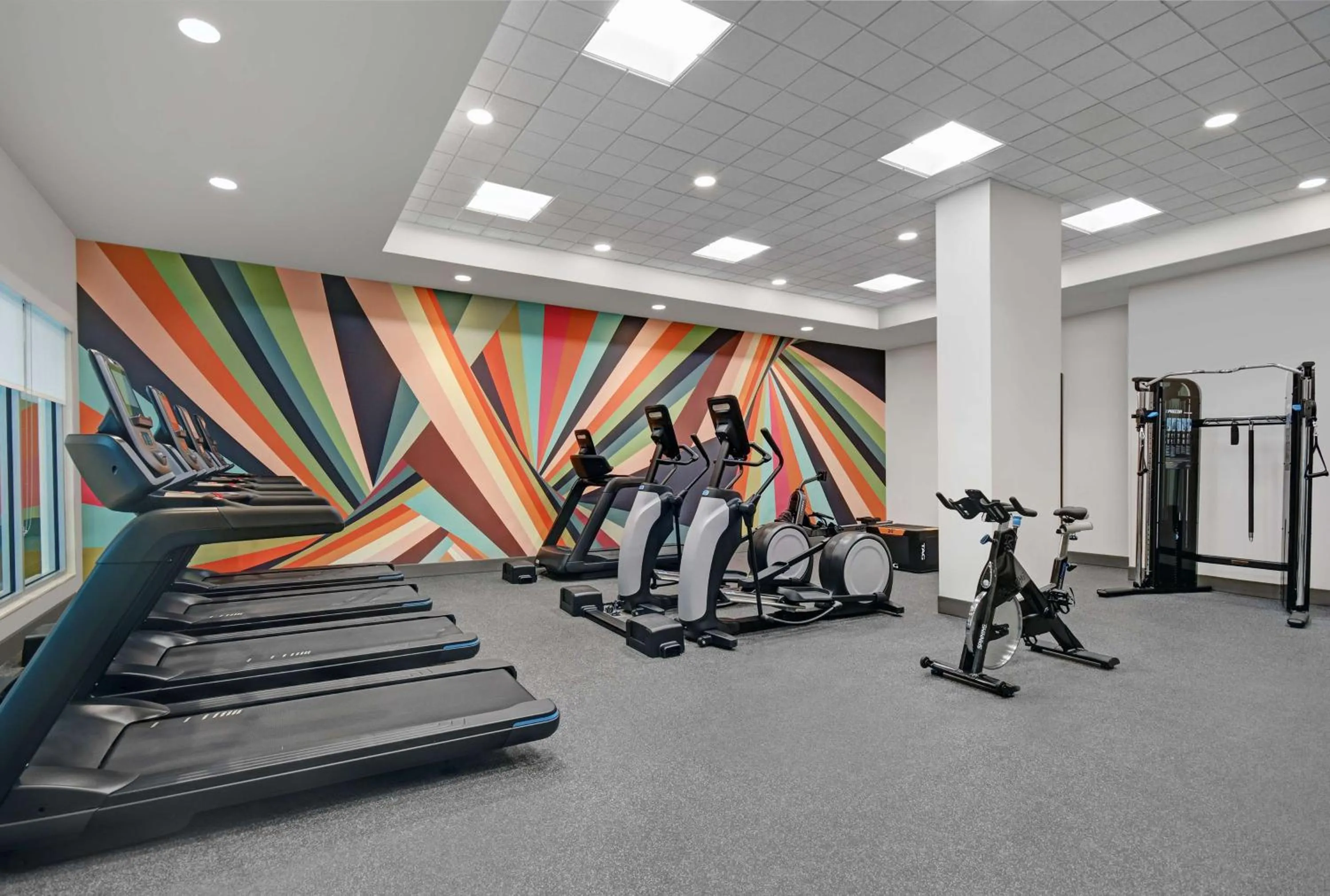 Fitness centre/facilities in Hilton Garden Inn Houston Medical Center, TX