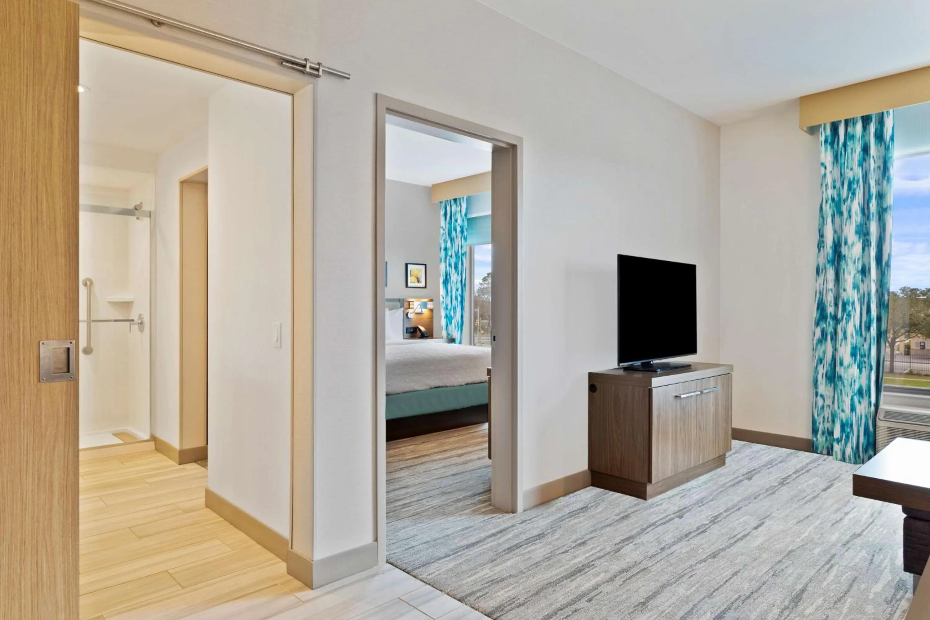 Bed in Hilton Garden Inn Houston Medical Center, TX