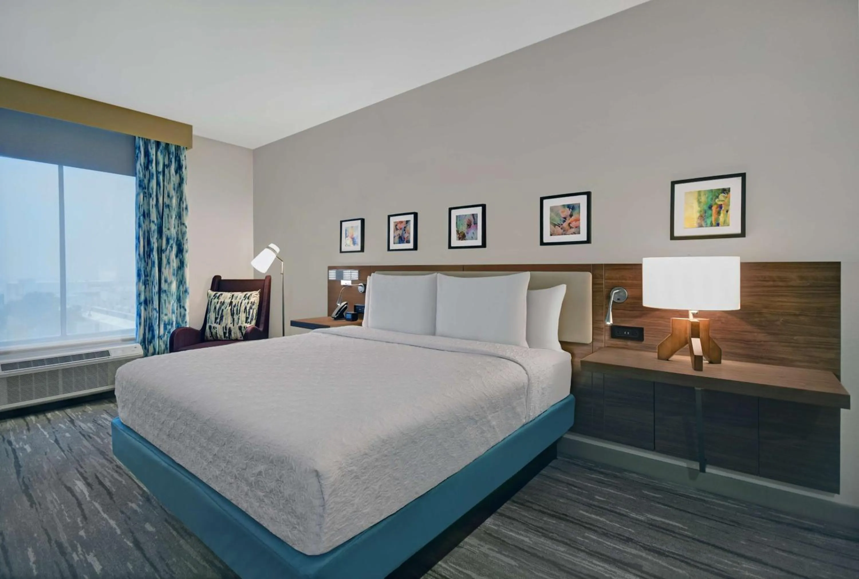 Bed in Hilton Garden Inn Houston Medical Center, TX