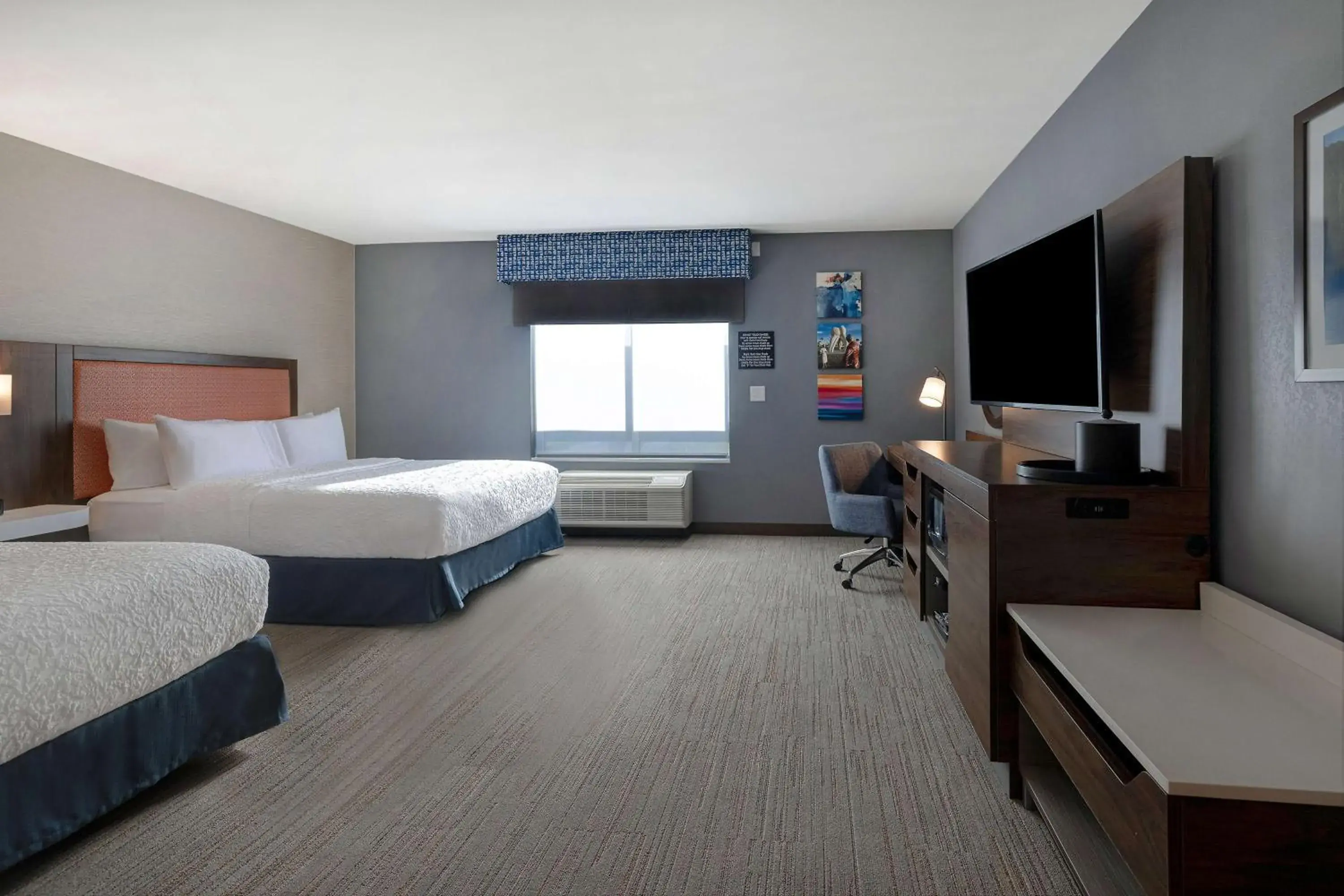 Bedroom, Bed in Hampton Inn Crown Point, In Bedroom, Bed in Hampton Inn Crown Point, In