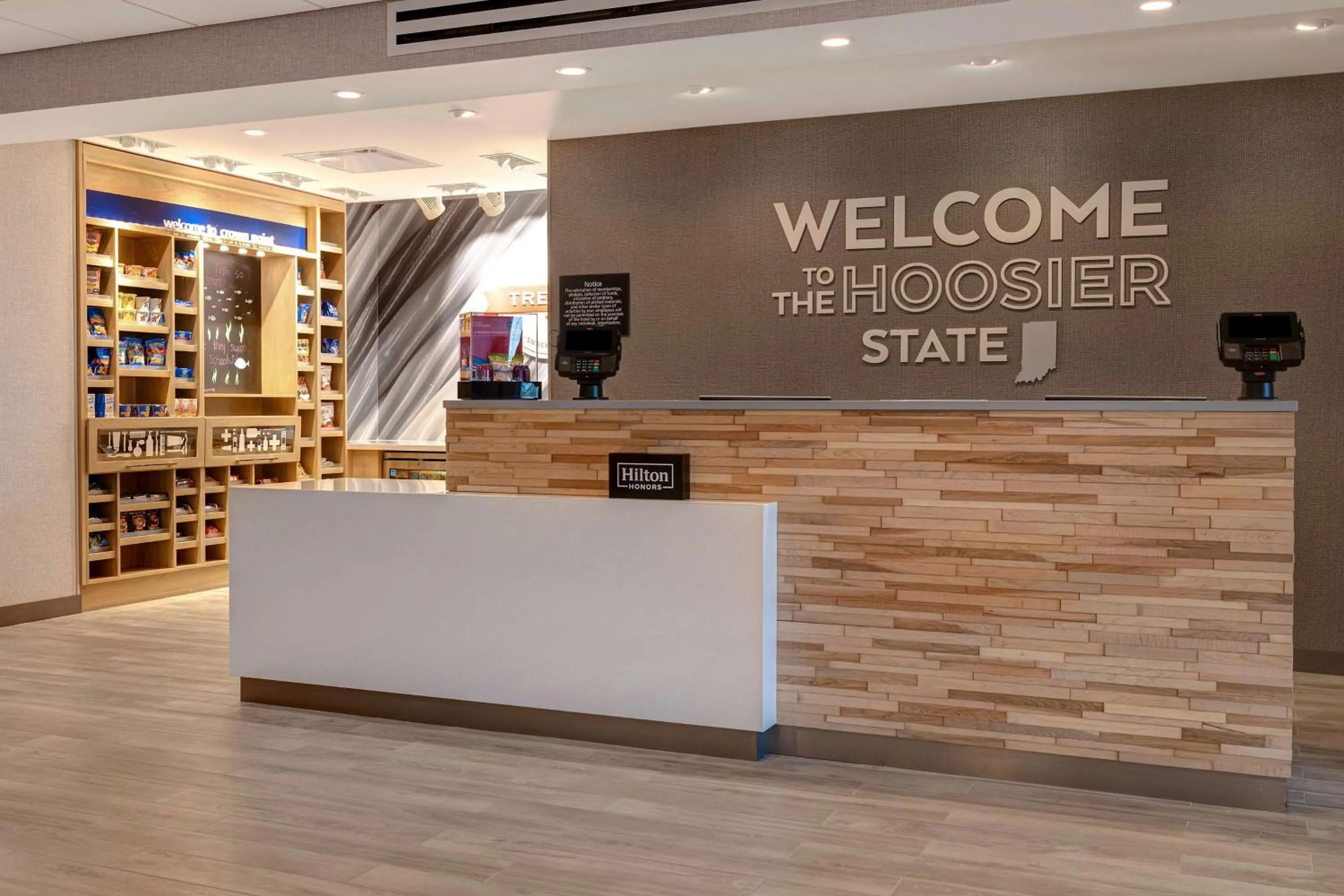 Lobby or reception in Hampton Inn Crown Point, In