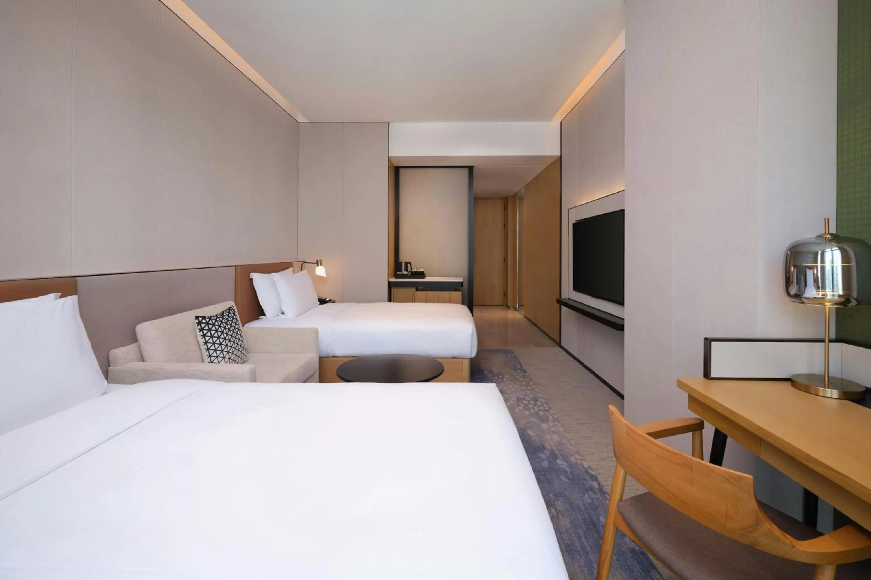 Bedroom, Bed in The Mercury Garden Shenzhen Nanshan, A Tribute Portfolio Hotel