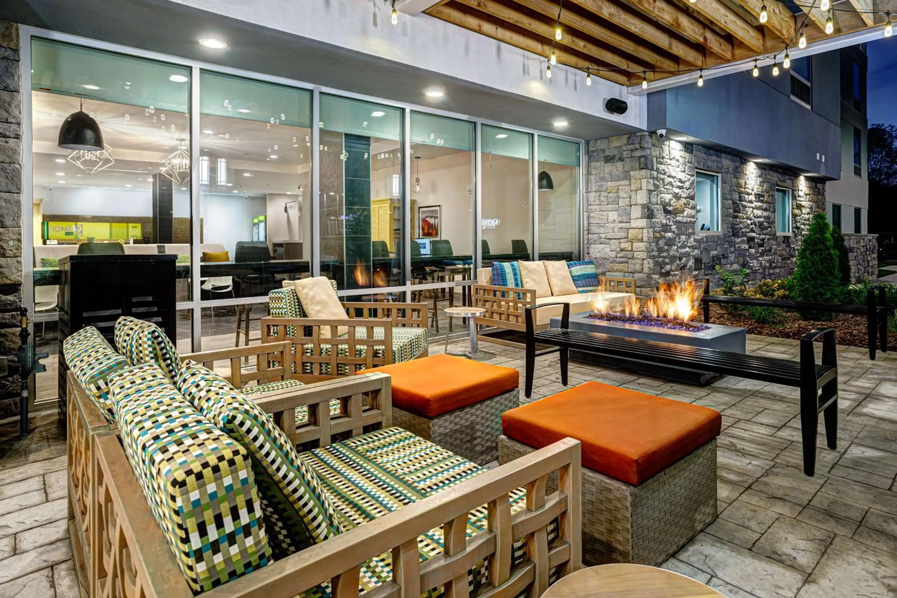 Patio in Home2 Suites By Hilton Johnson City, Tn