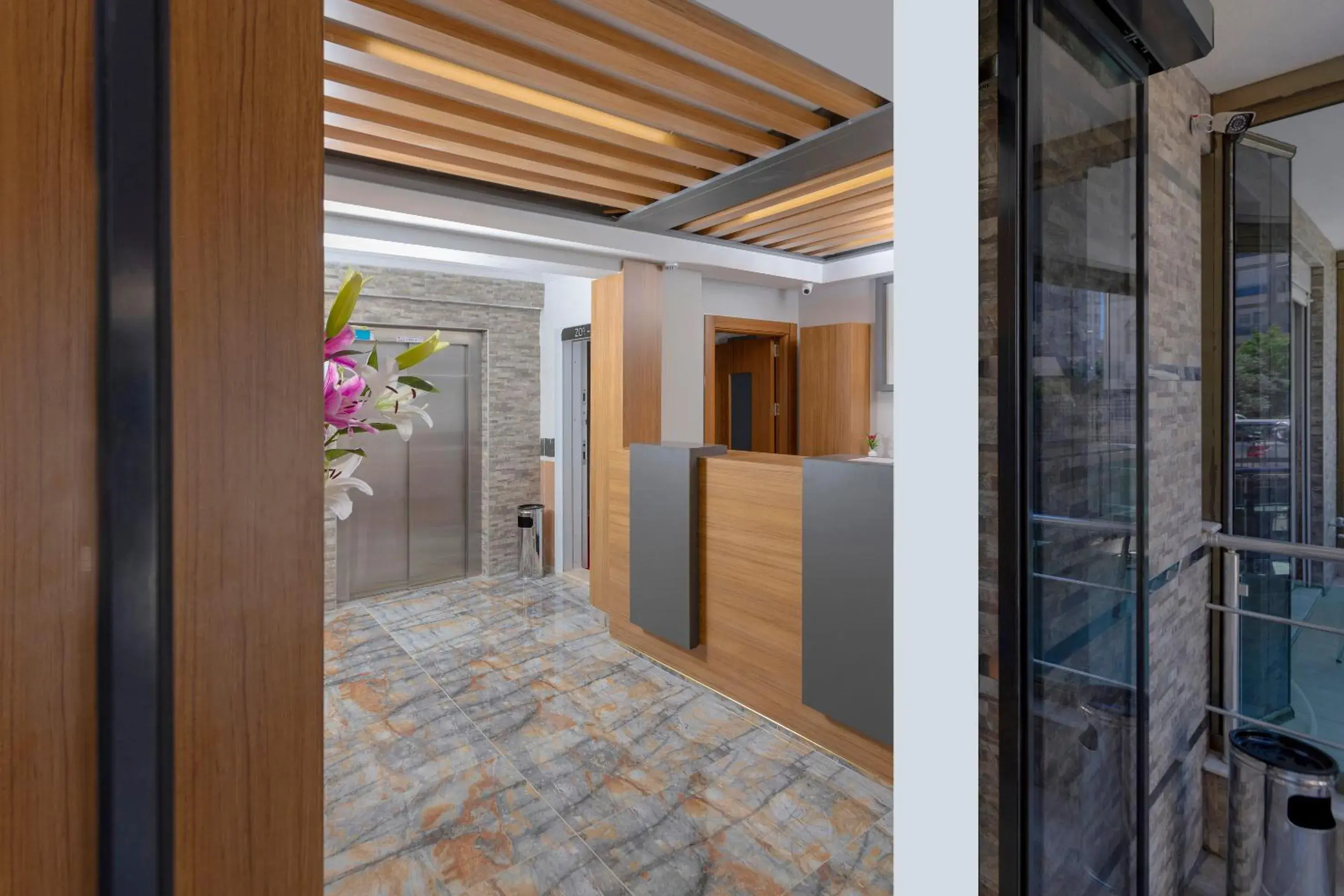 Lobby or reception in Toprak Apart Otel Lobby or reception in Toprak Apart Otel