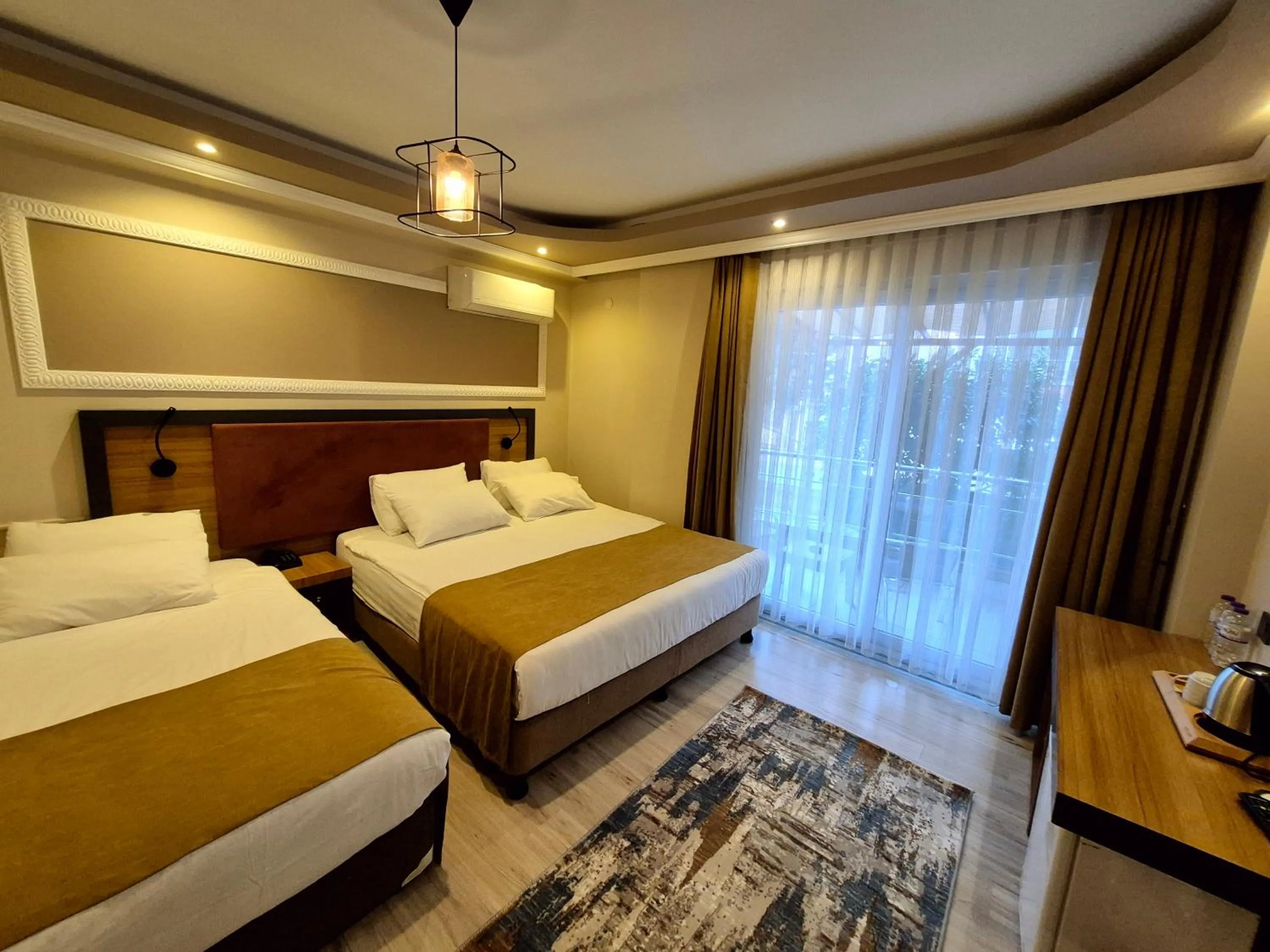Bed in Toprak Apart Otel