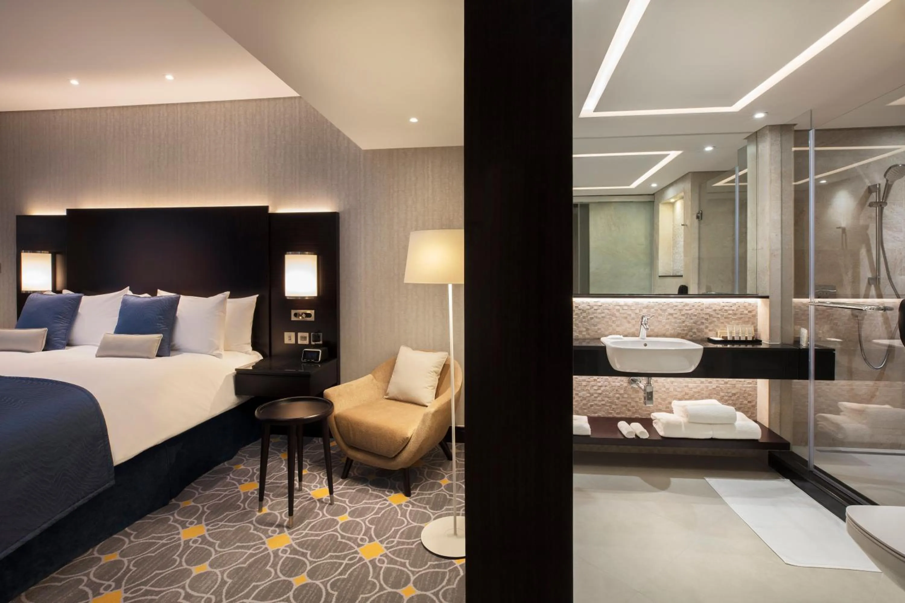 Bedroom, Bed in Crowne Plaza Bahrain by IHG