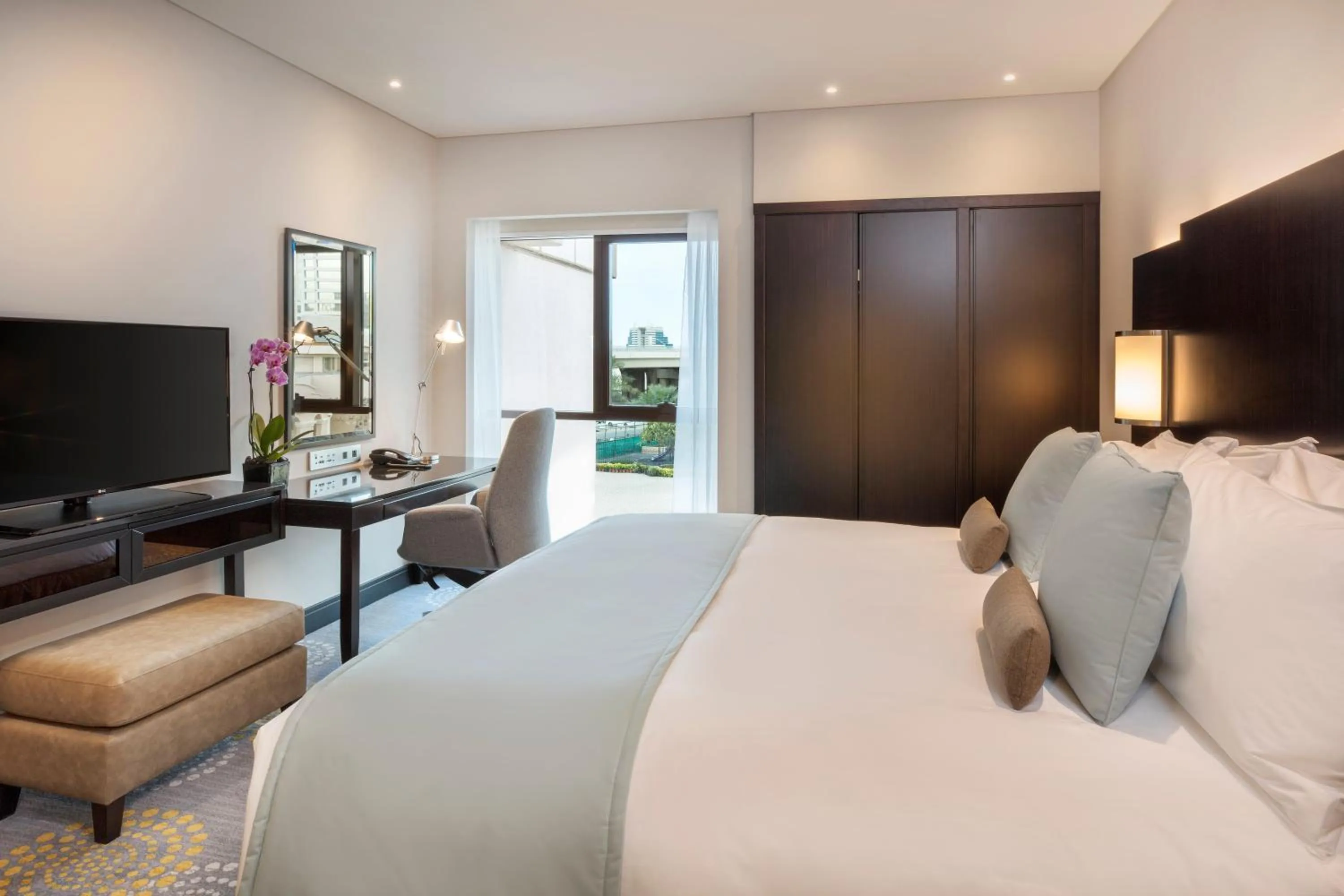 Bedroom, Bed in Crowne Plaza Bahrain by IHG