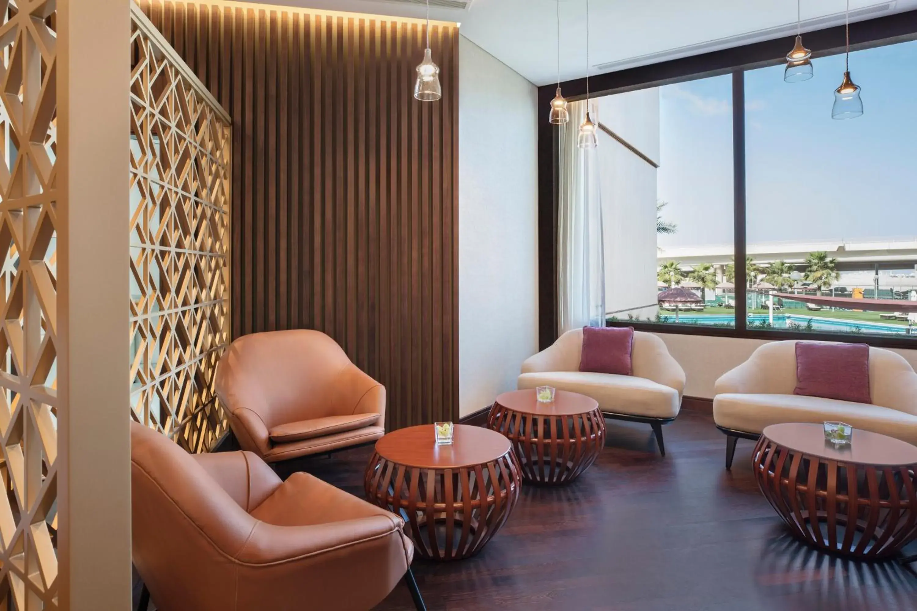 Lounge or bar in Crowne Plaza Bahrain by IHG Lounge or bar in Crowne Plaza Bahrain by IHG