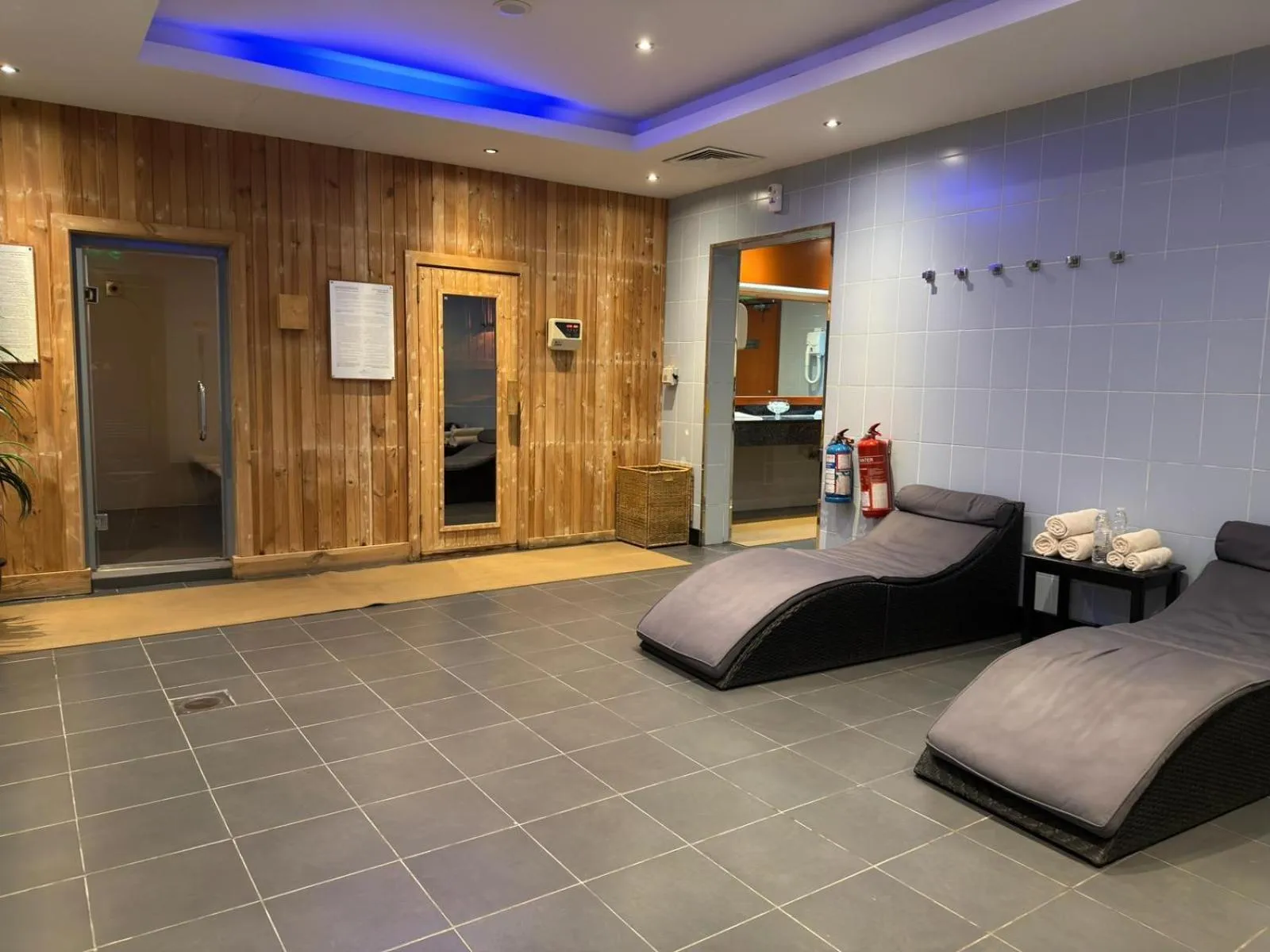 Sauna in Crowne Plaza Bahrain by IHG