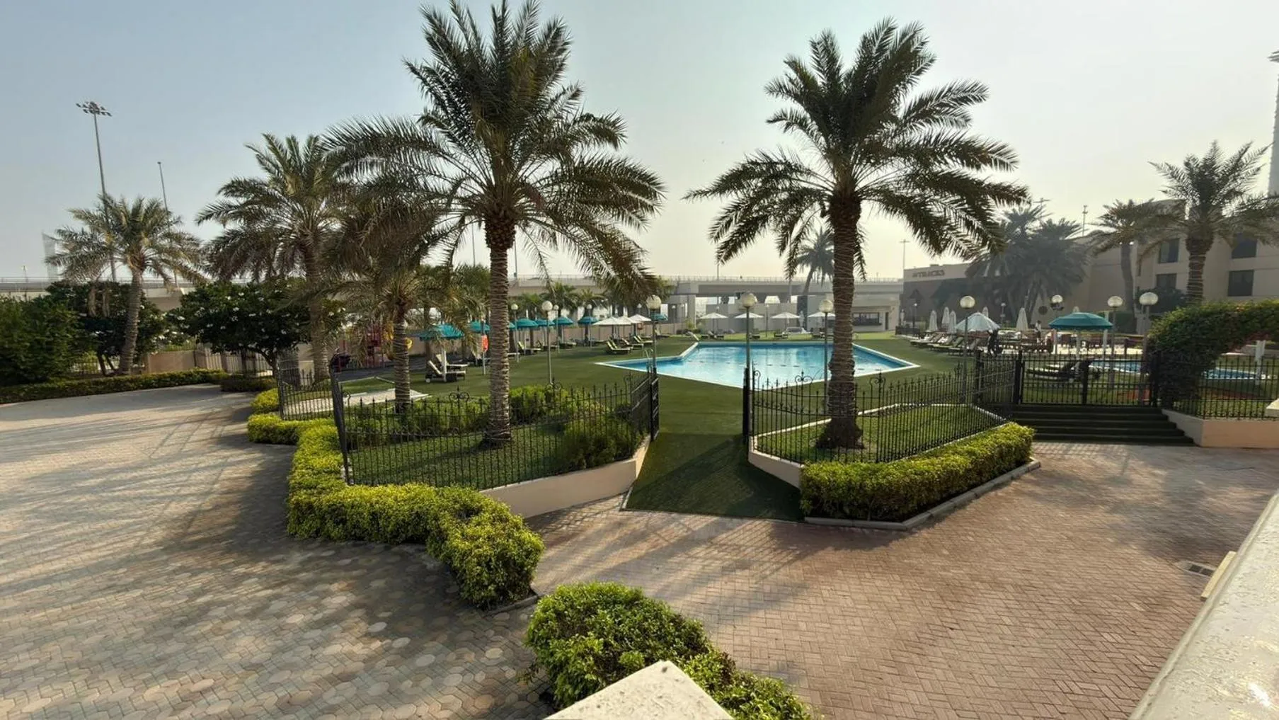 Swimming pool in Crowne Plaza Bahrain by IHG