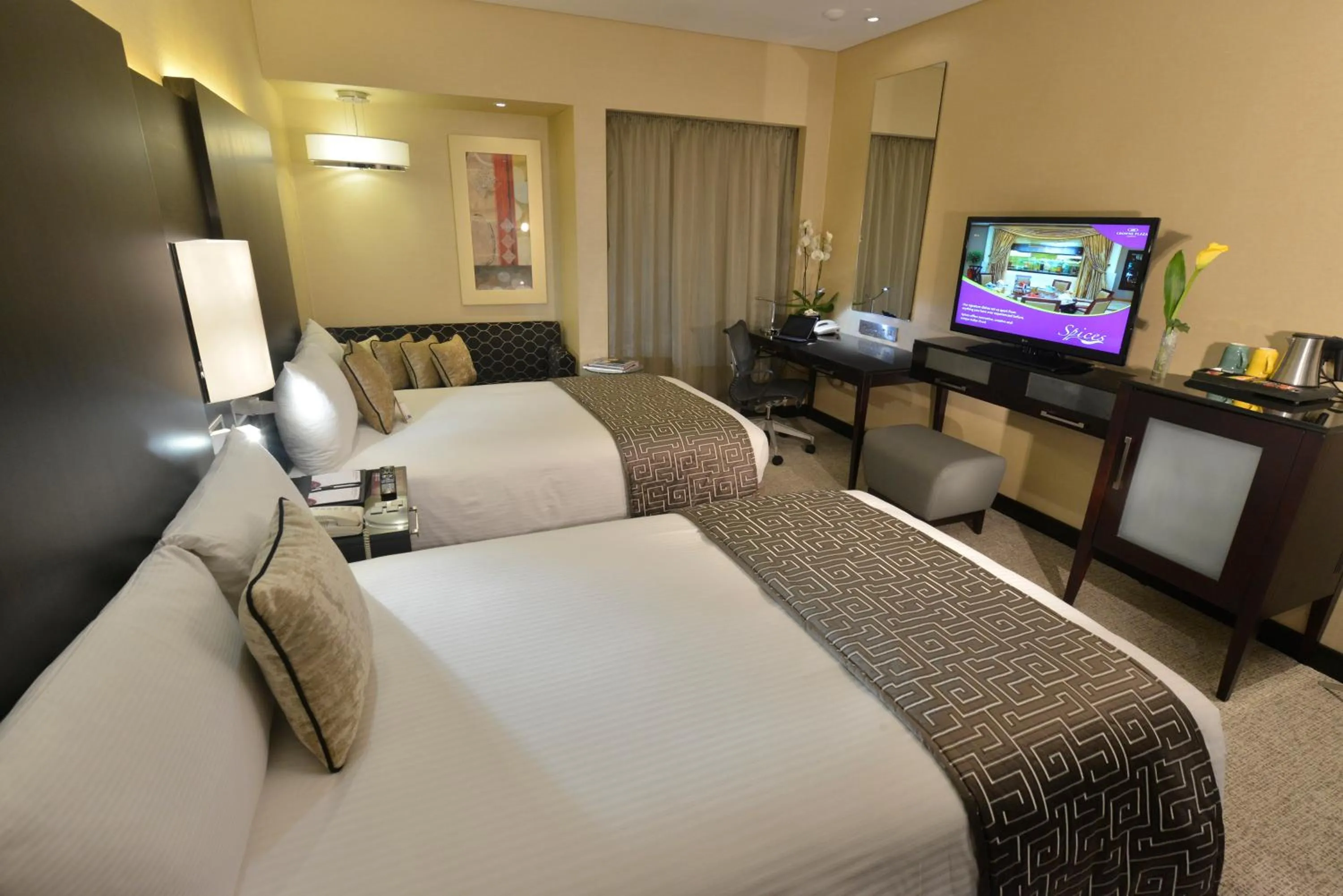 Bedroom, Bed in Crowne Plaza Bahrain by IHG