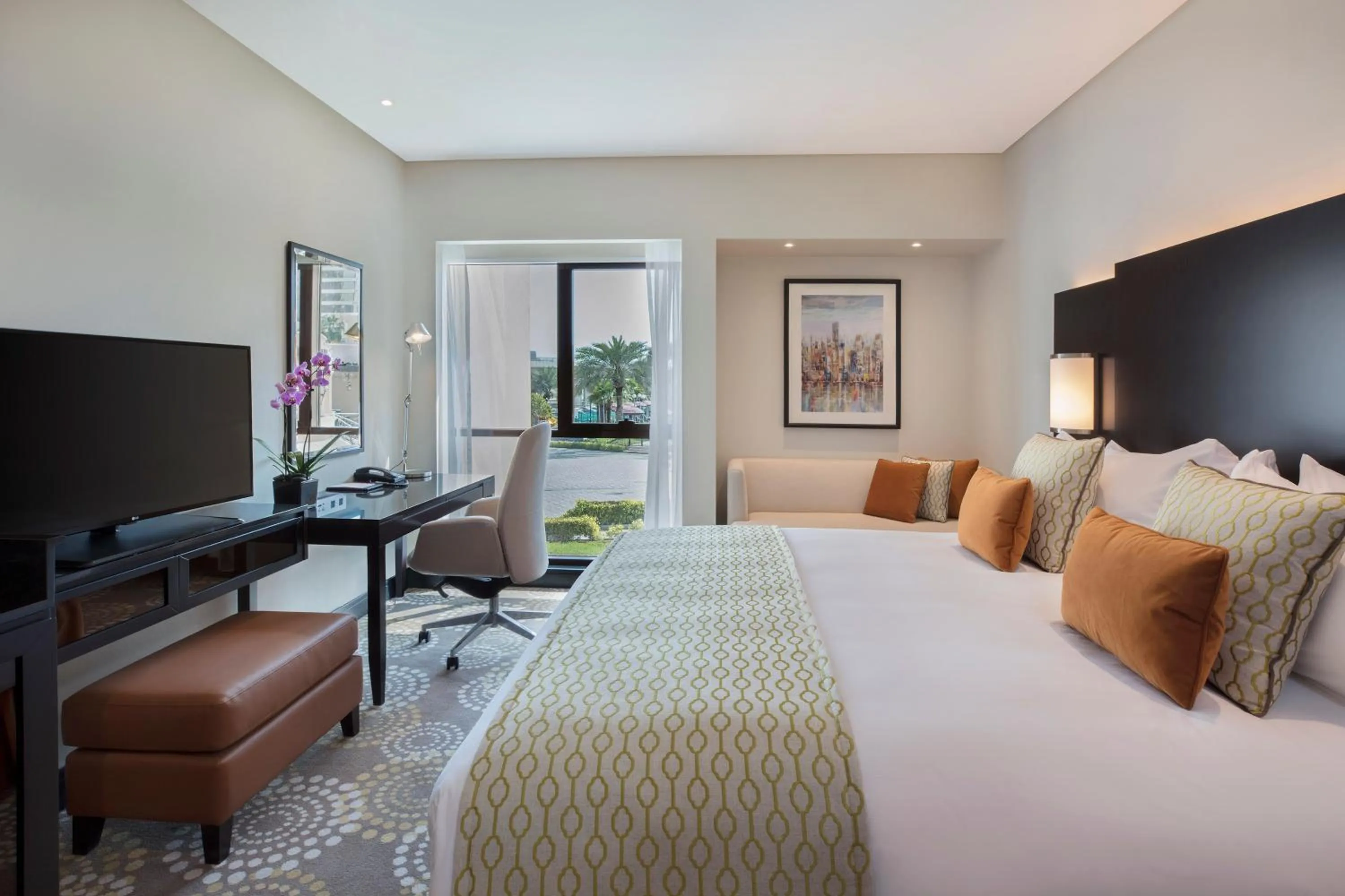 Bedroom, Bed in Crowne Plaza Bahrain by IHG