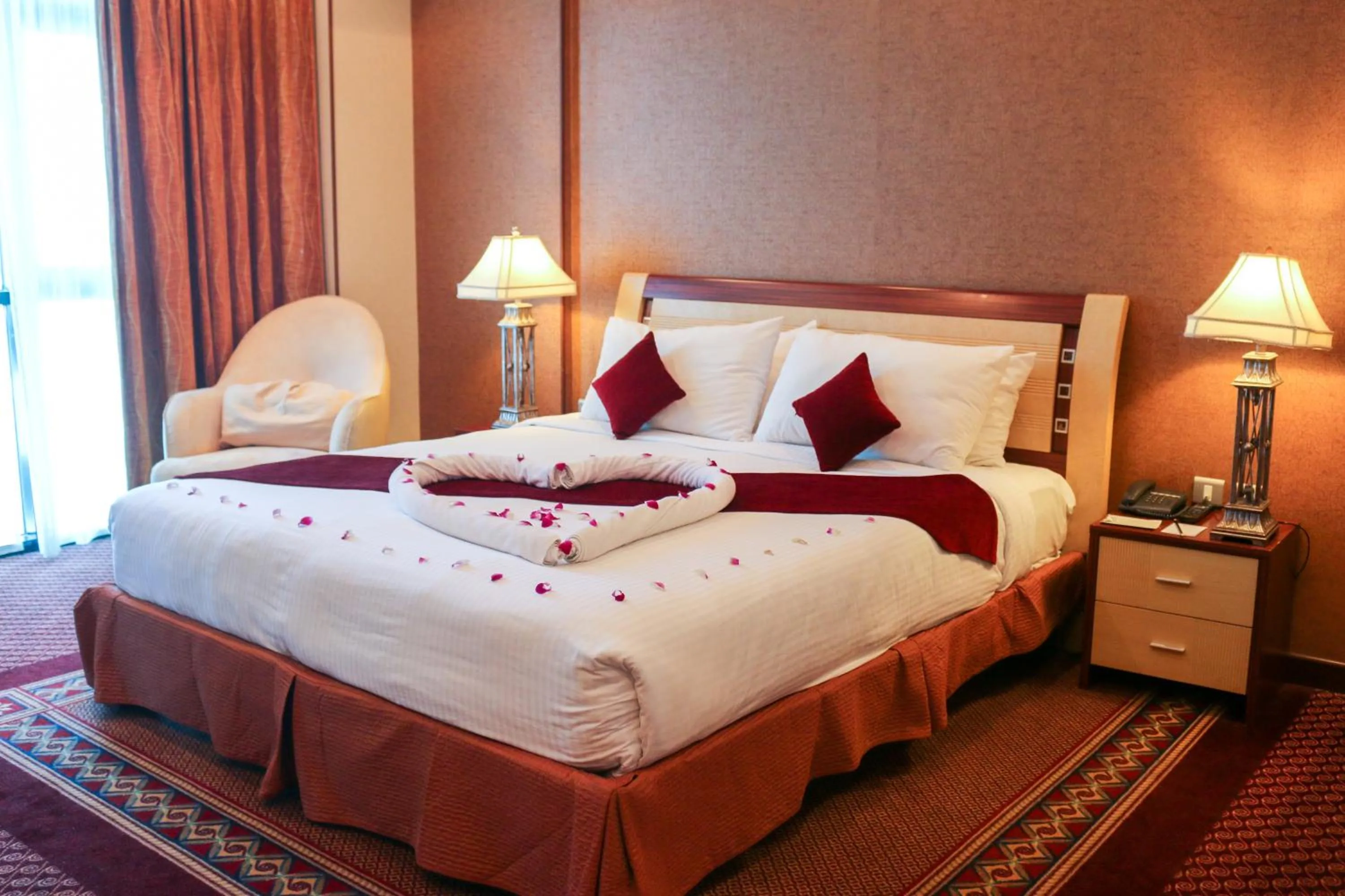 Bed in Elite Grande Hotel