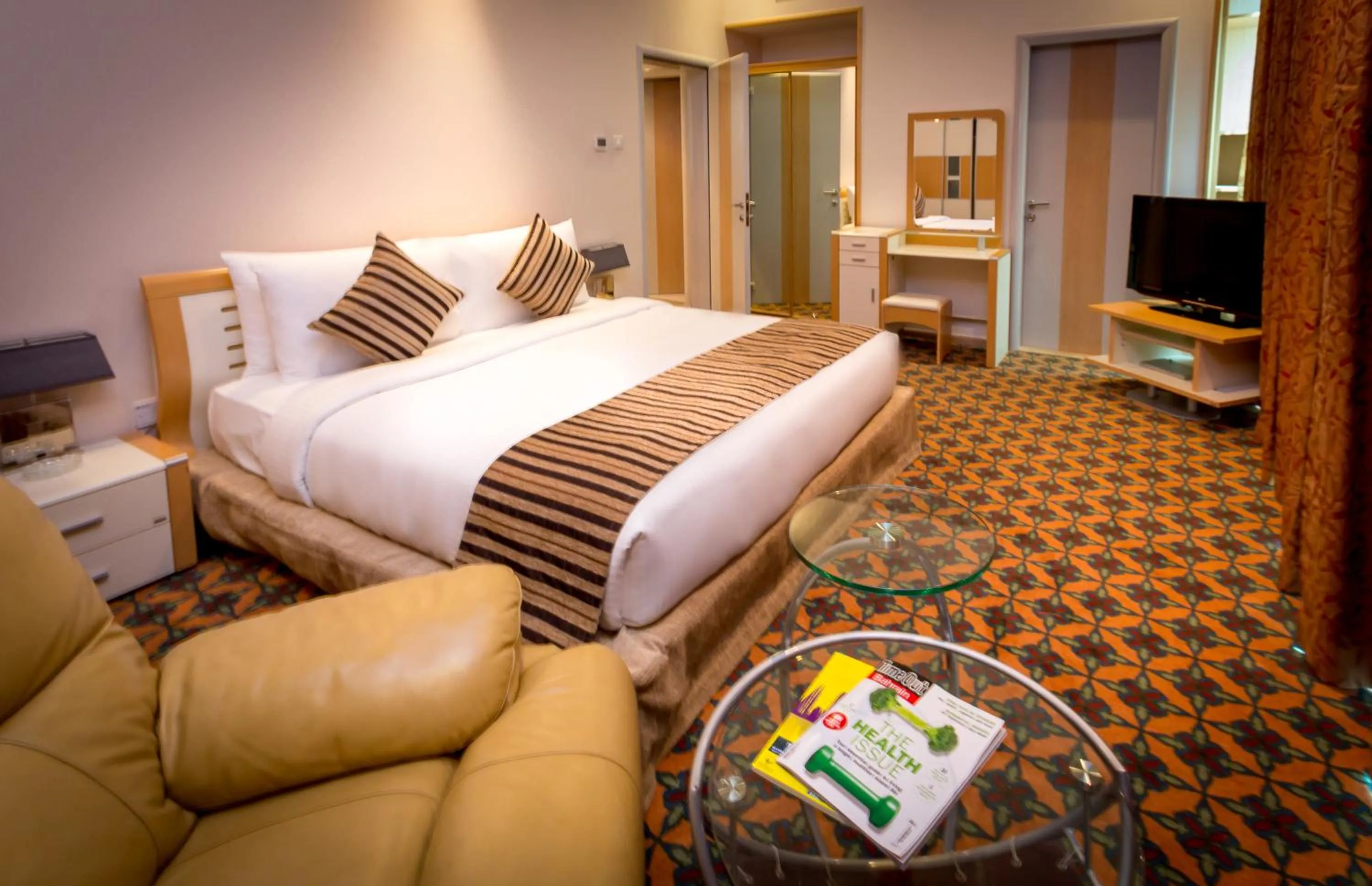 Bedroom, Bed in Elite Seef Residence And Hotel