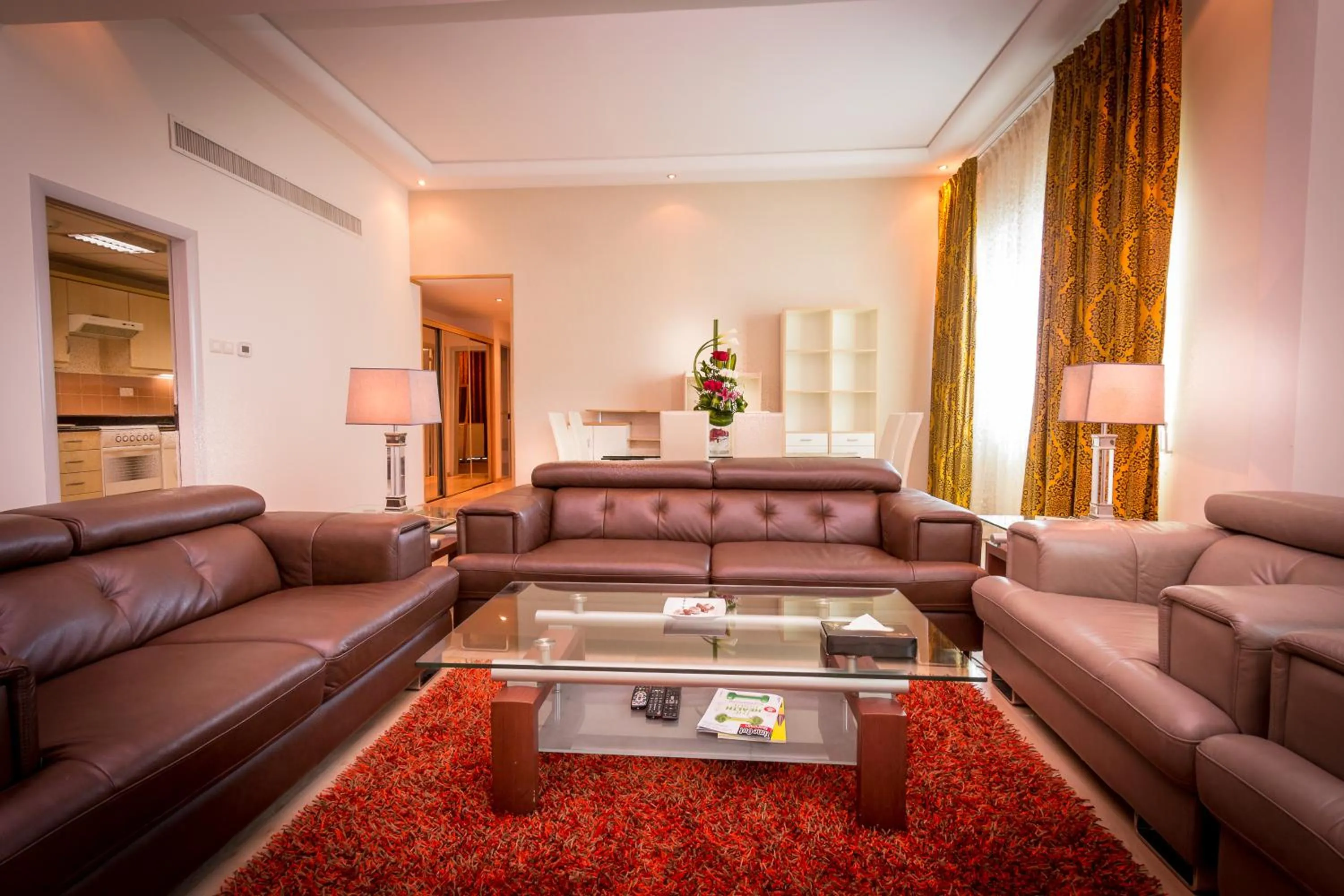 Seating area in Elite Seef Residence And Hotel