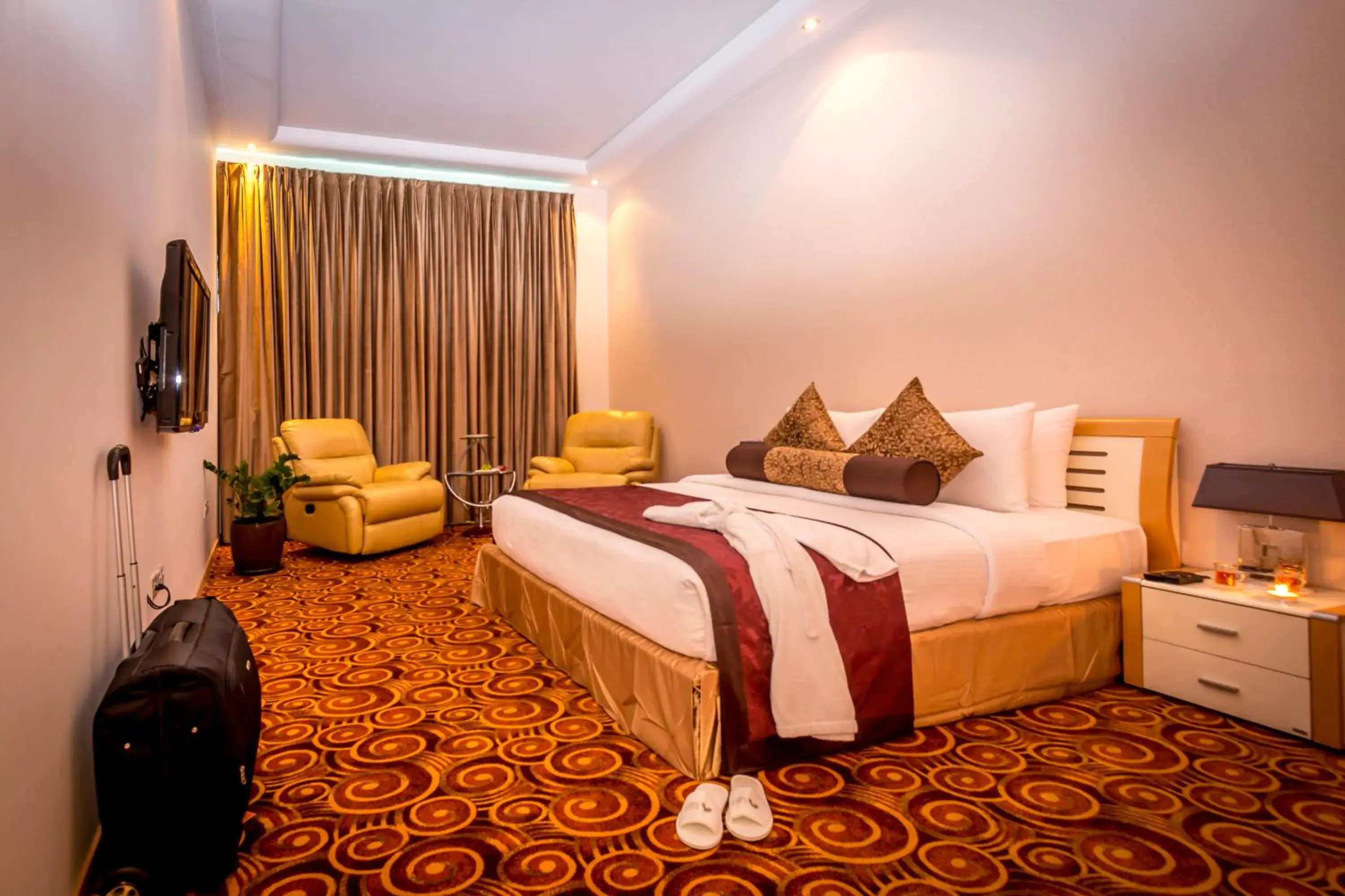 Bedroom, Bed in Elite Seef Residence And Hotel Bedroom, Bed in Elite Seef Residence And Hotel