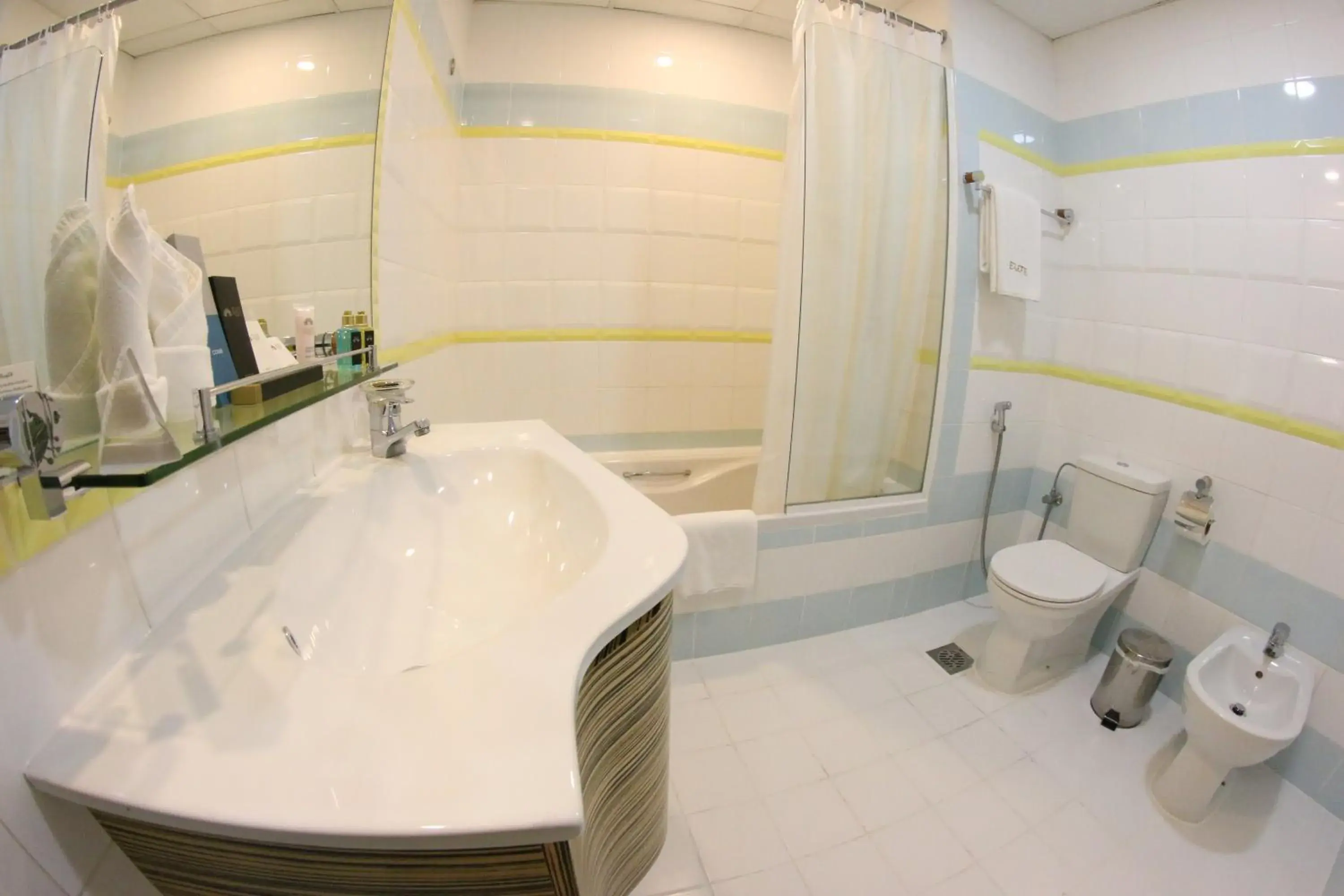 Bathroom in Elite Seef Residence And Hotel Bathroom in Elite Seef Residence And Hotel