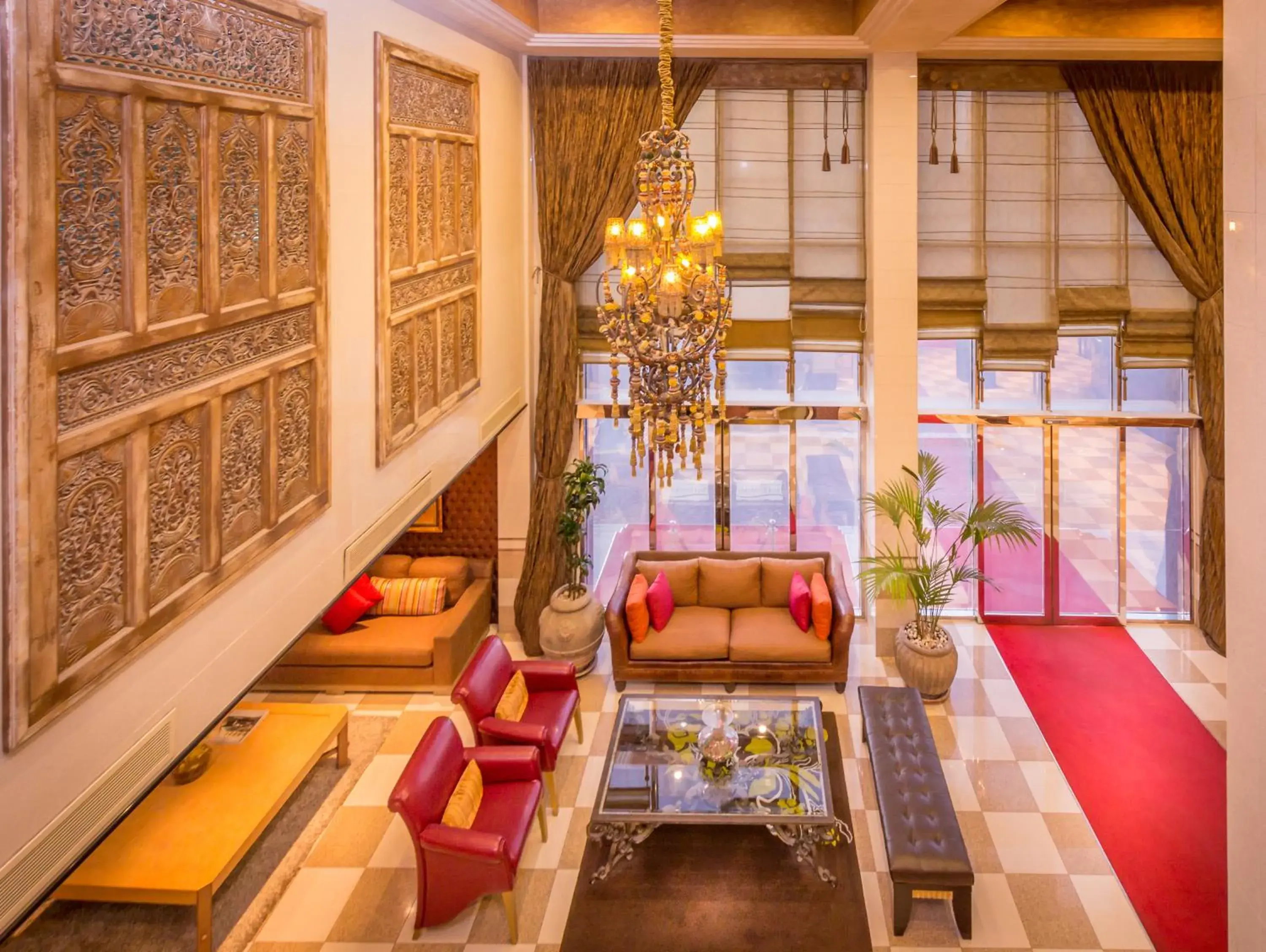 Lobby or reception in Elite Seef Residence And Hotel Lobby or reception in Elite Seef Residence And Hotel