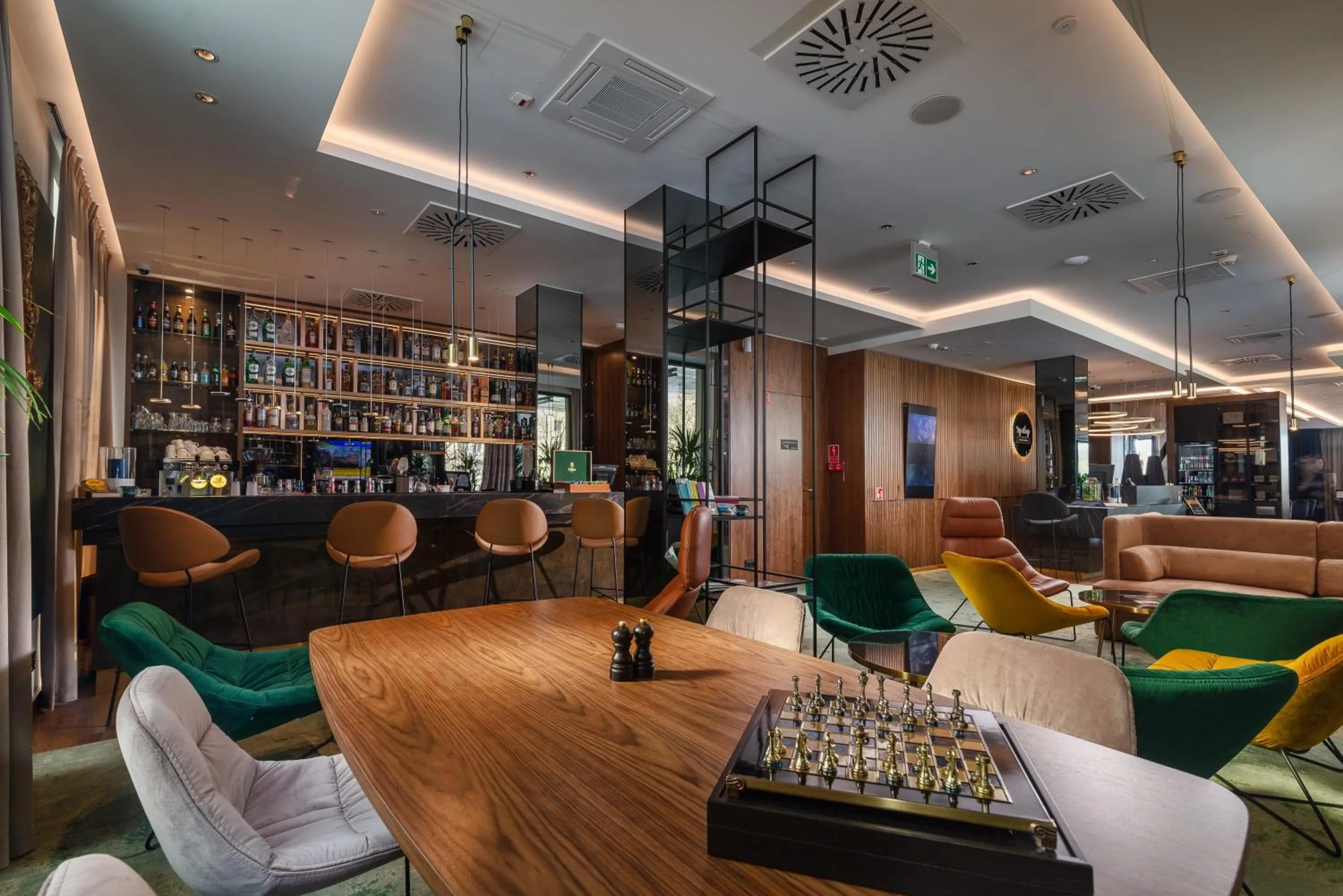 Lounge or bar in My Story Gdynia Hotel