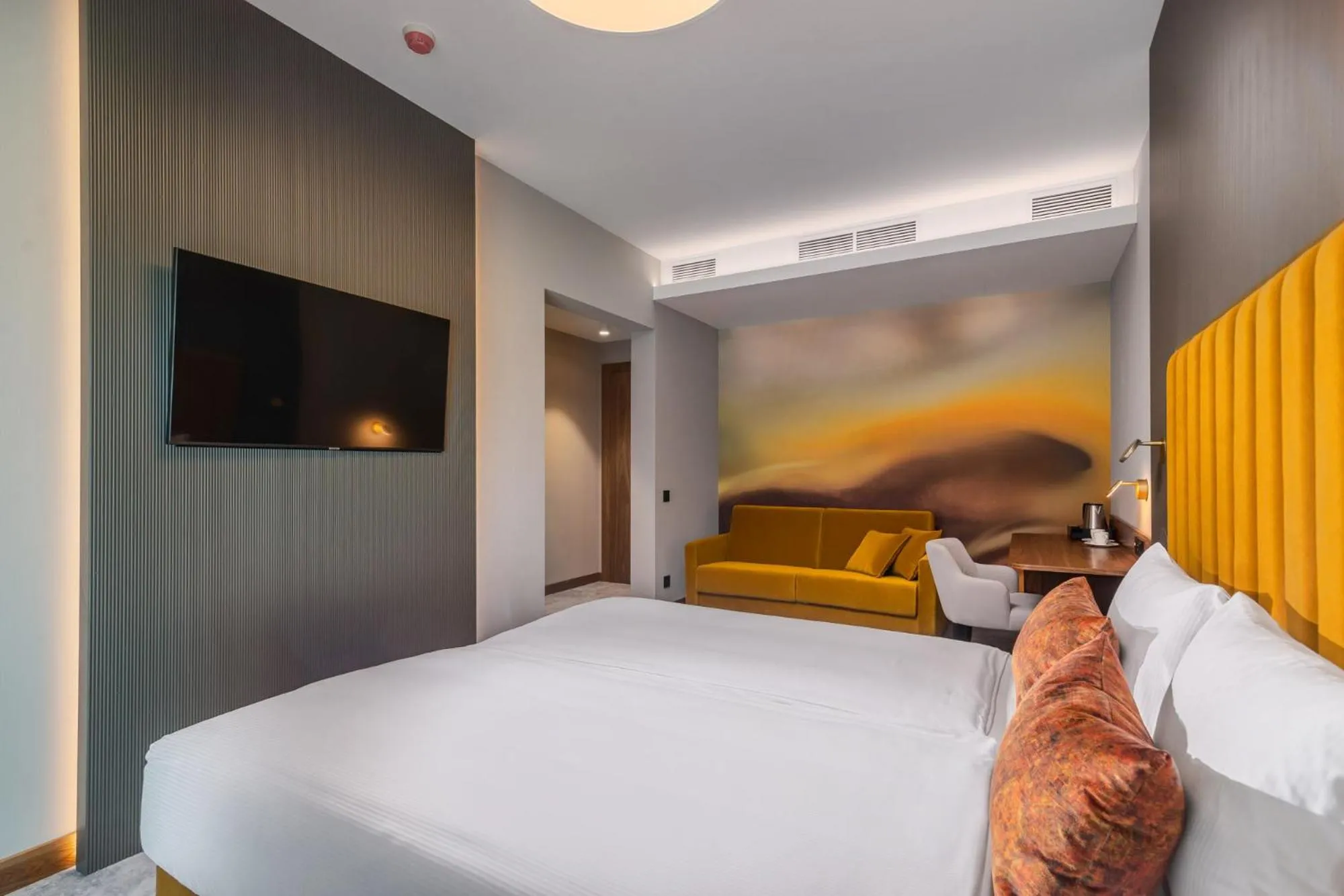 Photo of the whole room, Bed in My Story Gdynia Hotel