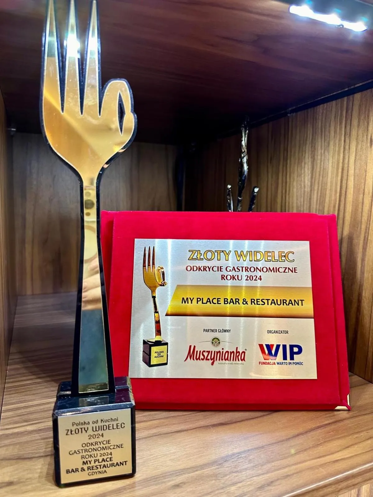 Certificate/Award in My Story Gdynia Hotel