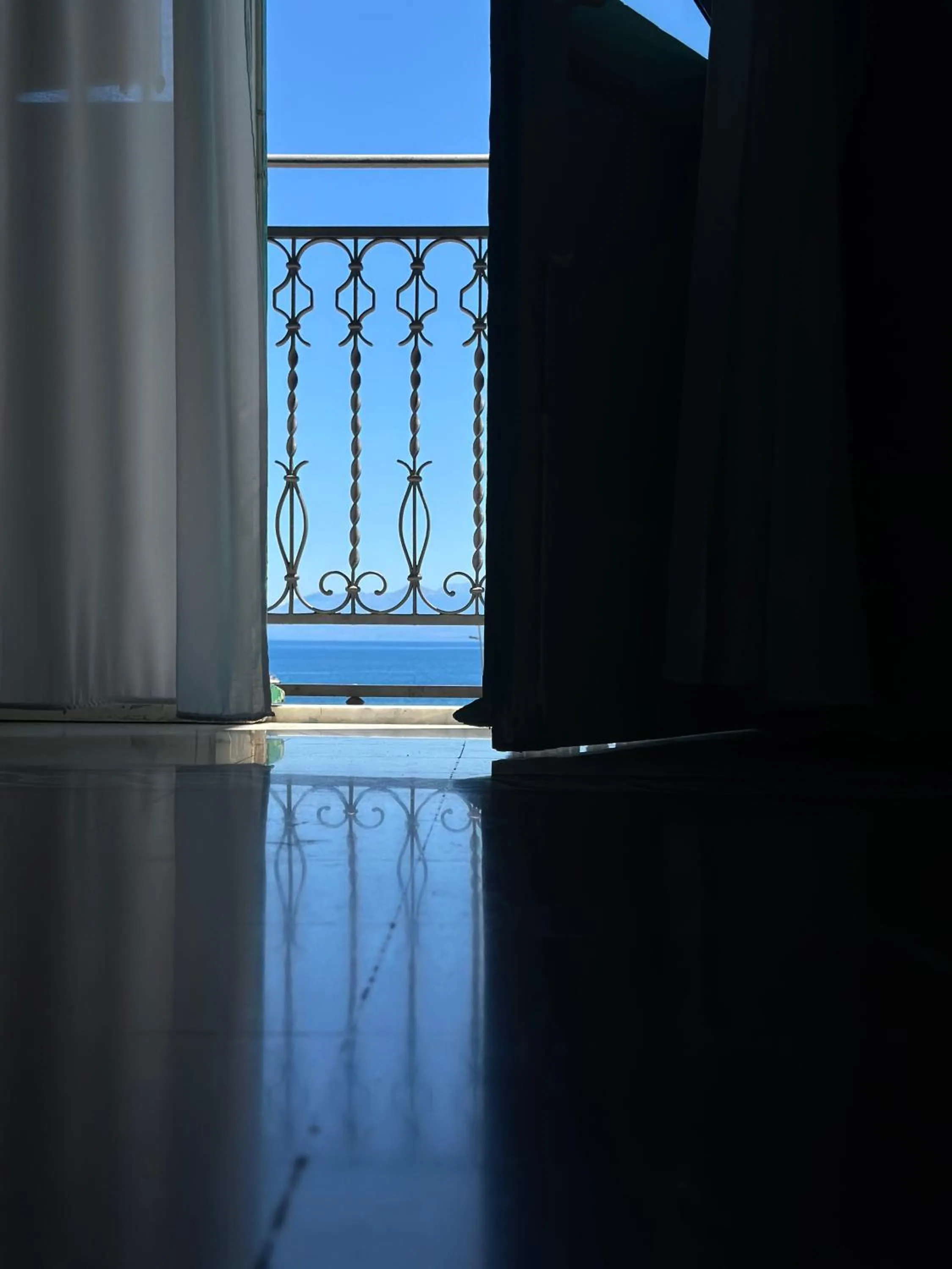Sea view in Hotel Borgo di Ciàula