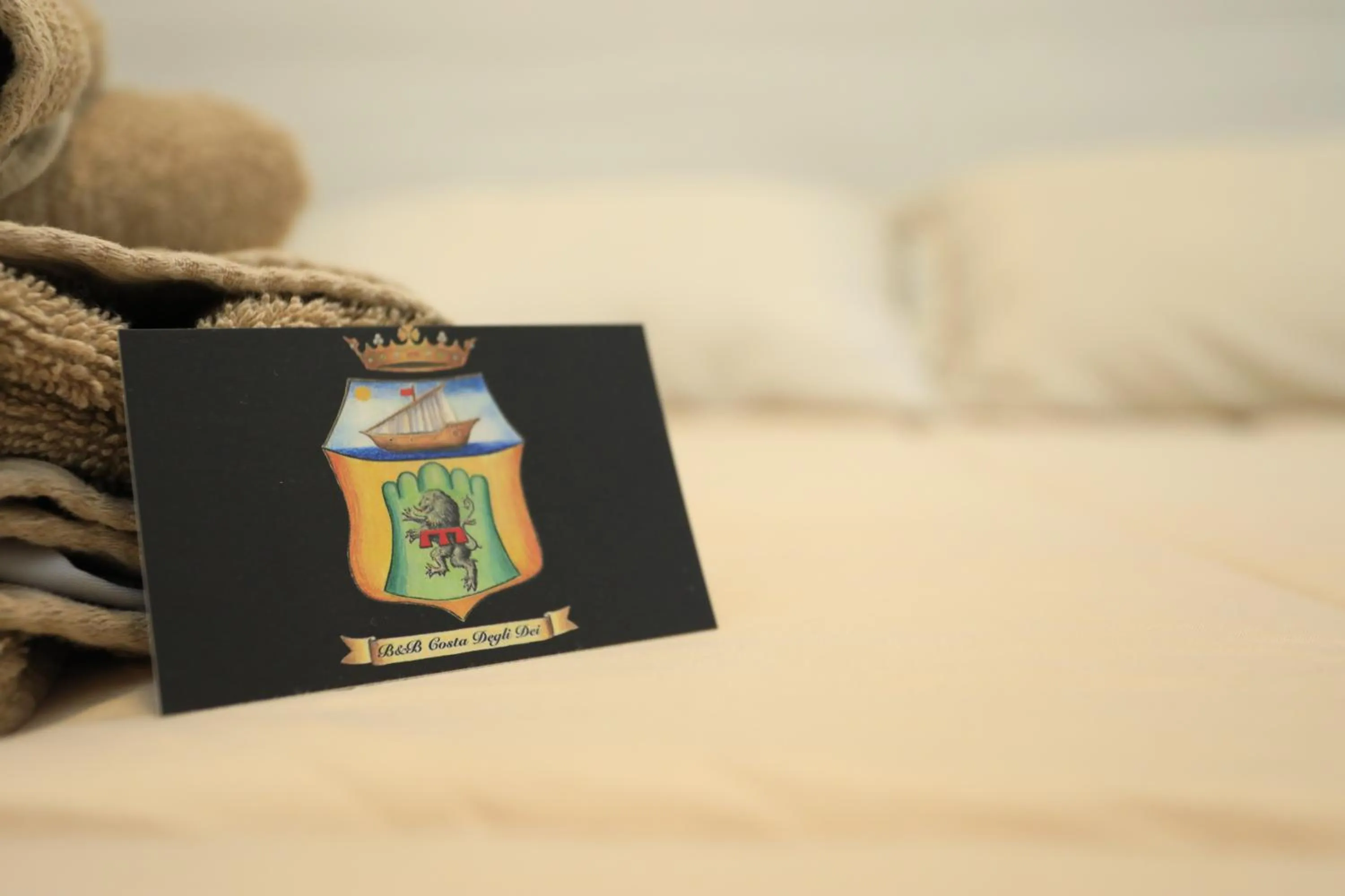 Decorative detail, Bed in B&B Costa degli Dei