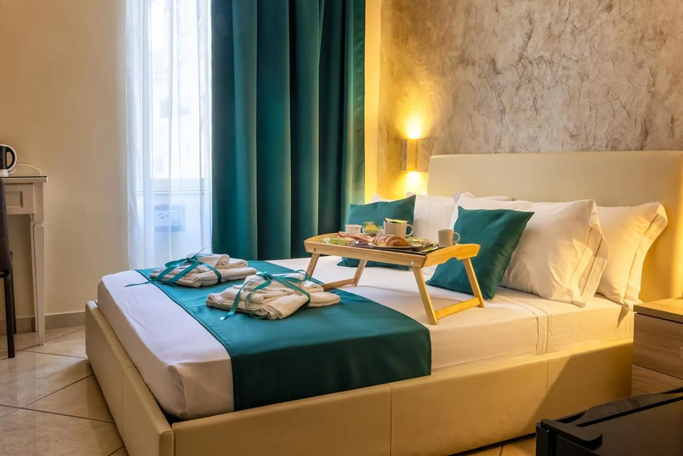 Italian breakfast, Bed in Re Diego