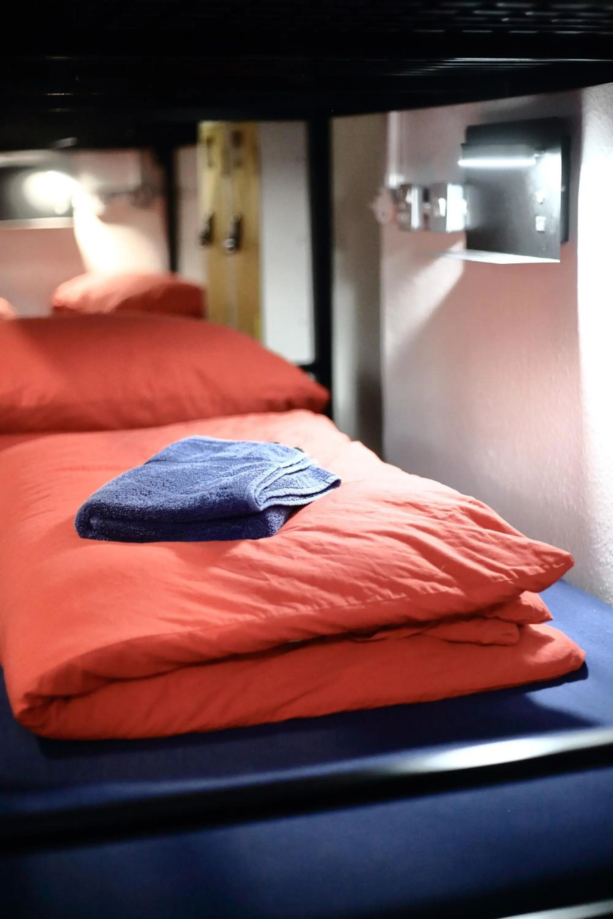bunk bed, Bed in Central Backpackers