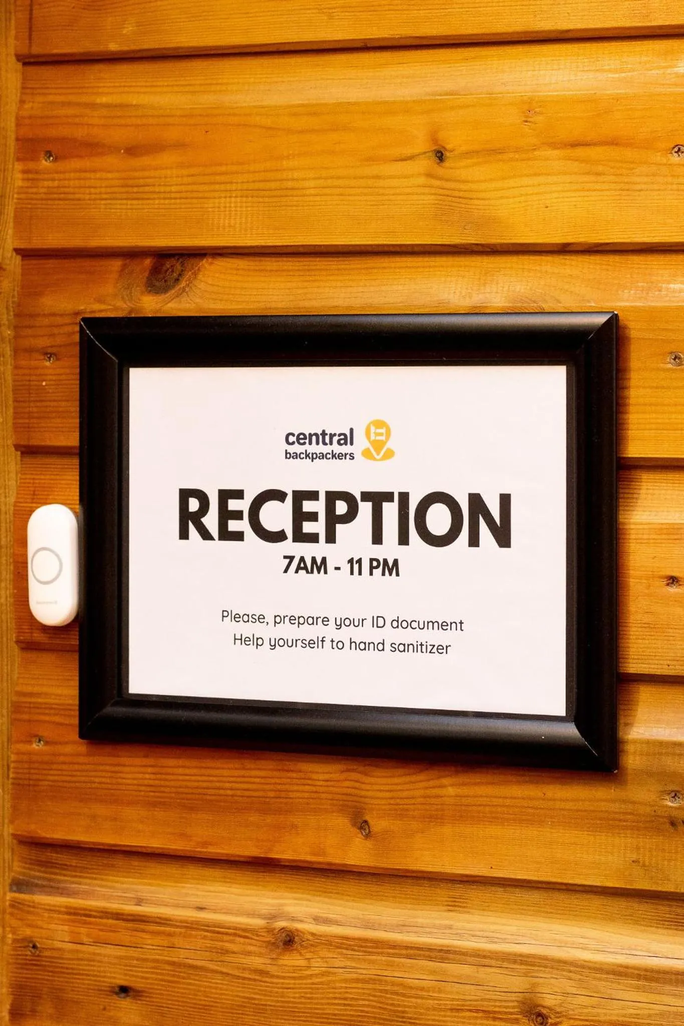 Property logo or sign in Central Backpackers