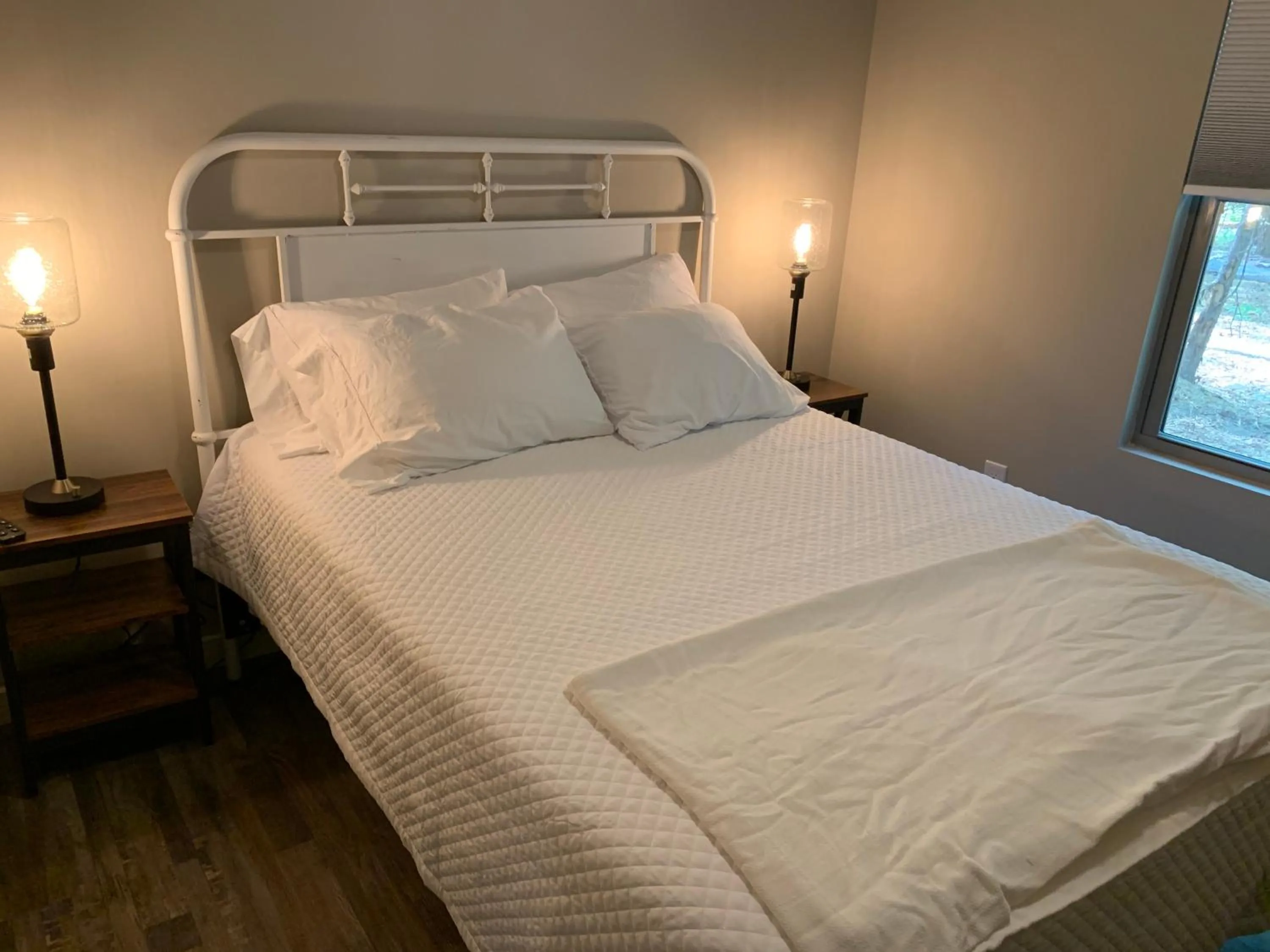 Bed in Villas at Gingershack Farms