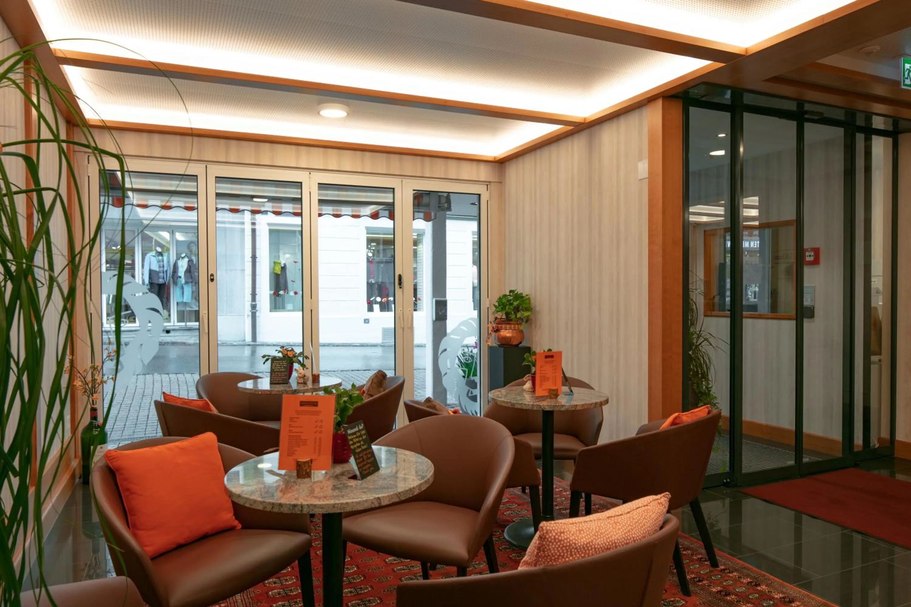 Lobby or reception in Hotel Löwen