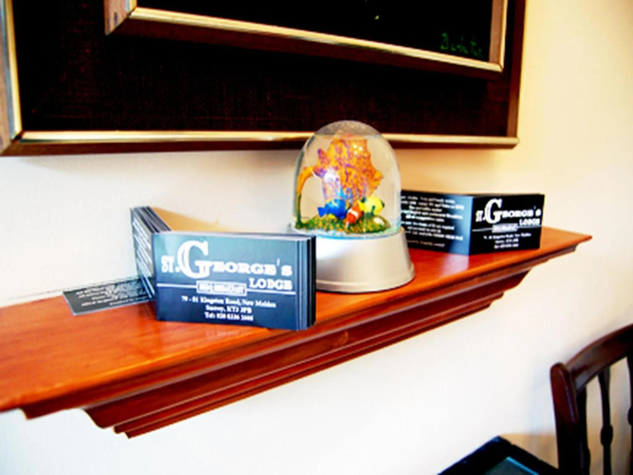 Seating area in St. George's Lodge