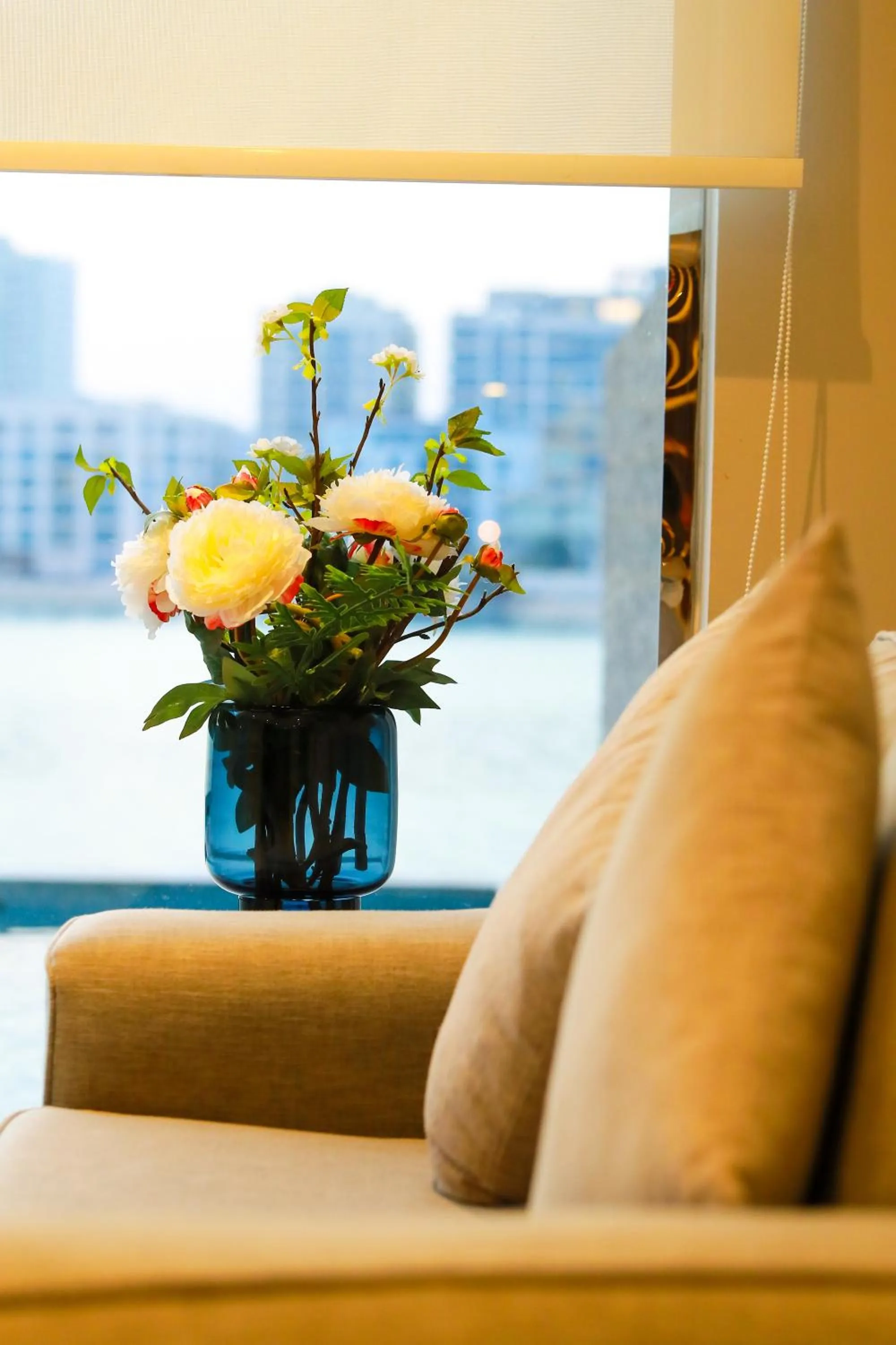 Seating area in Sea Loft Villas