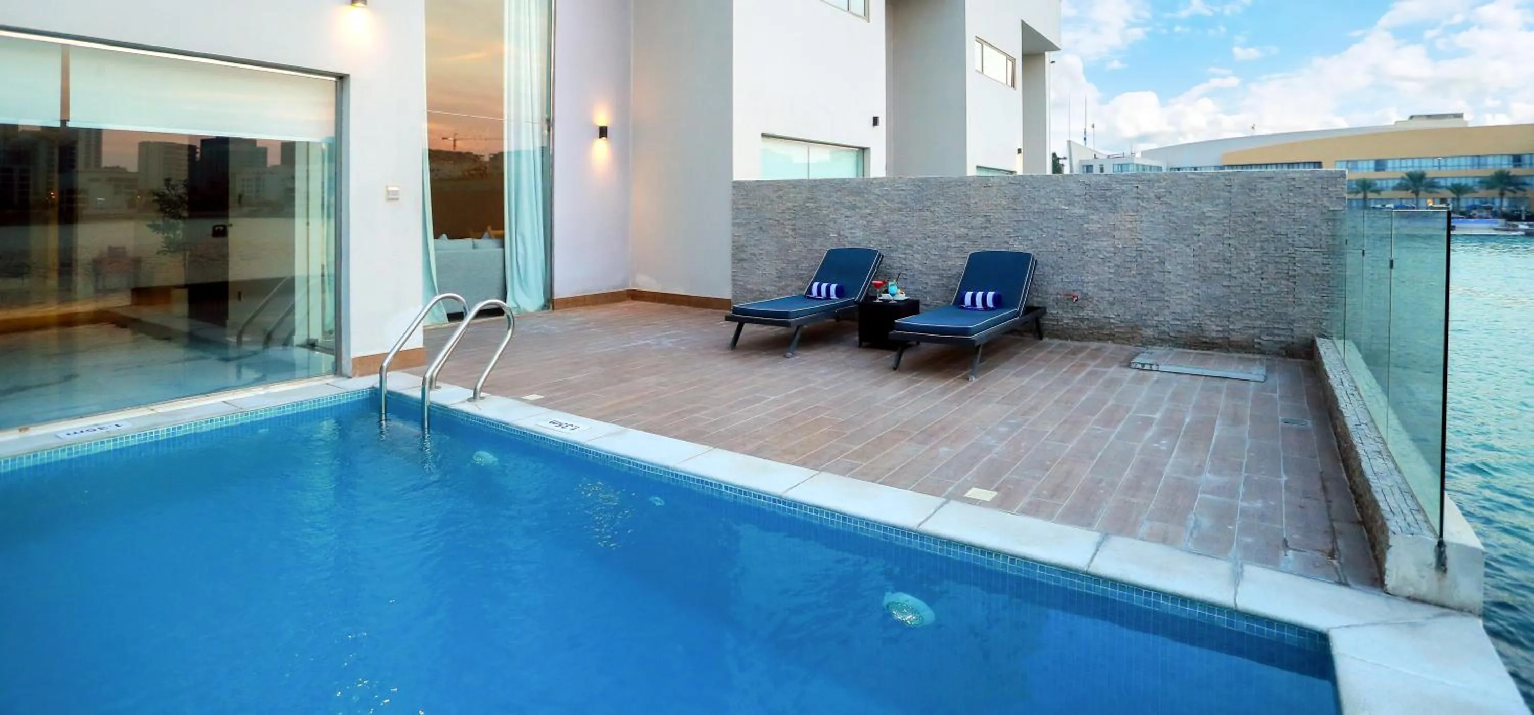 Pool view in Sea Loft Villas