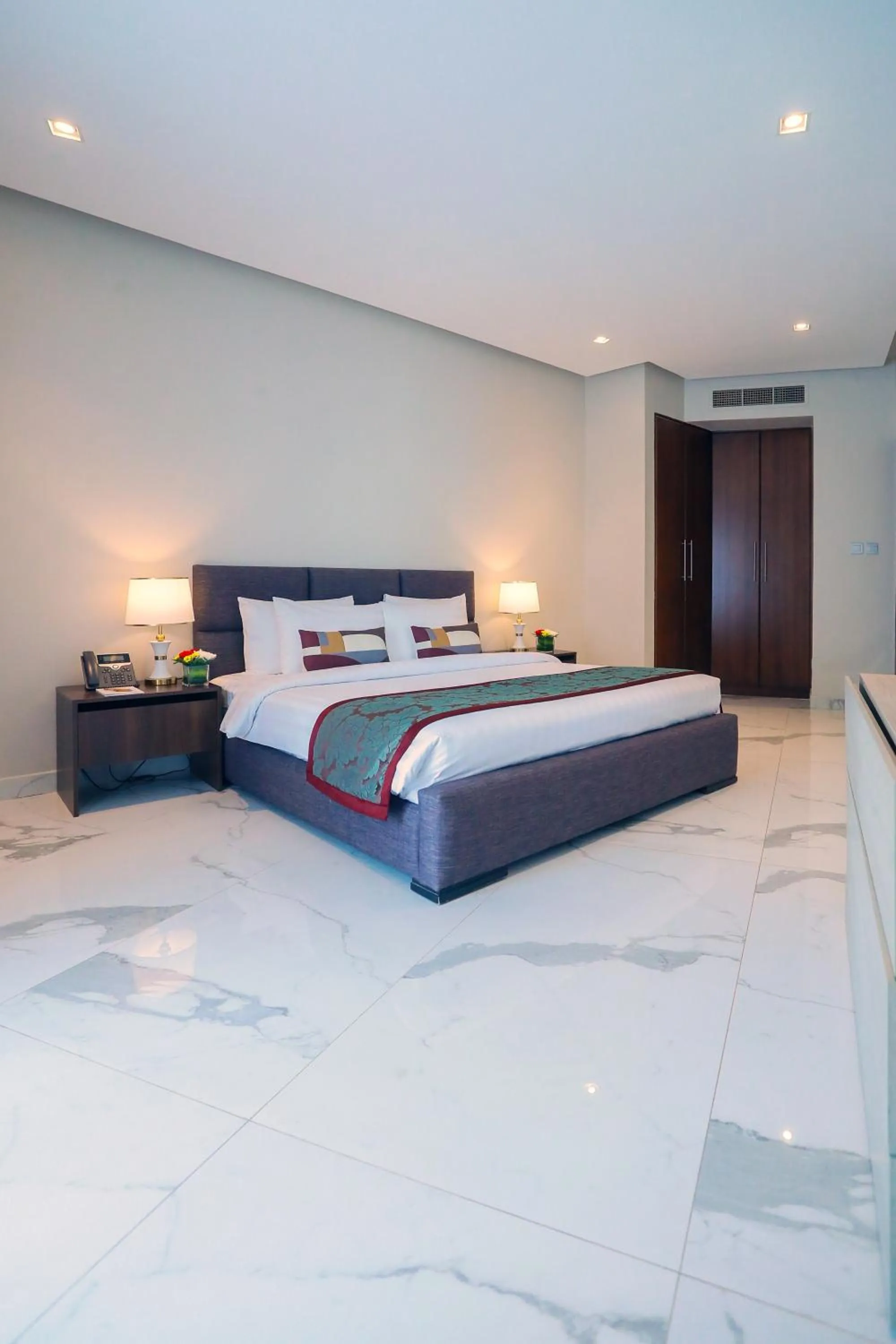 Bed in Sea Loft Villas