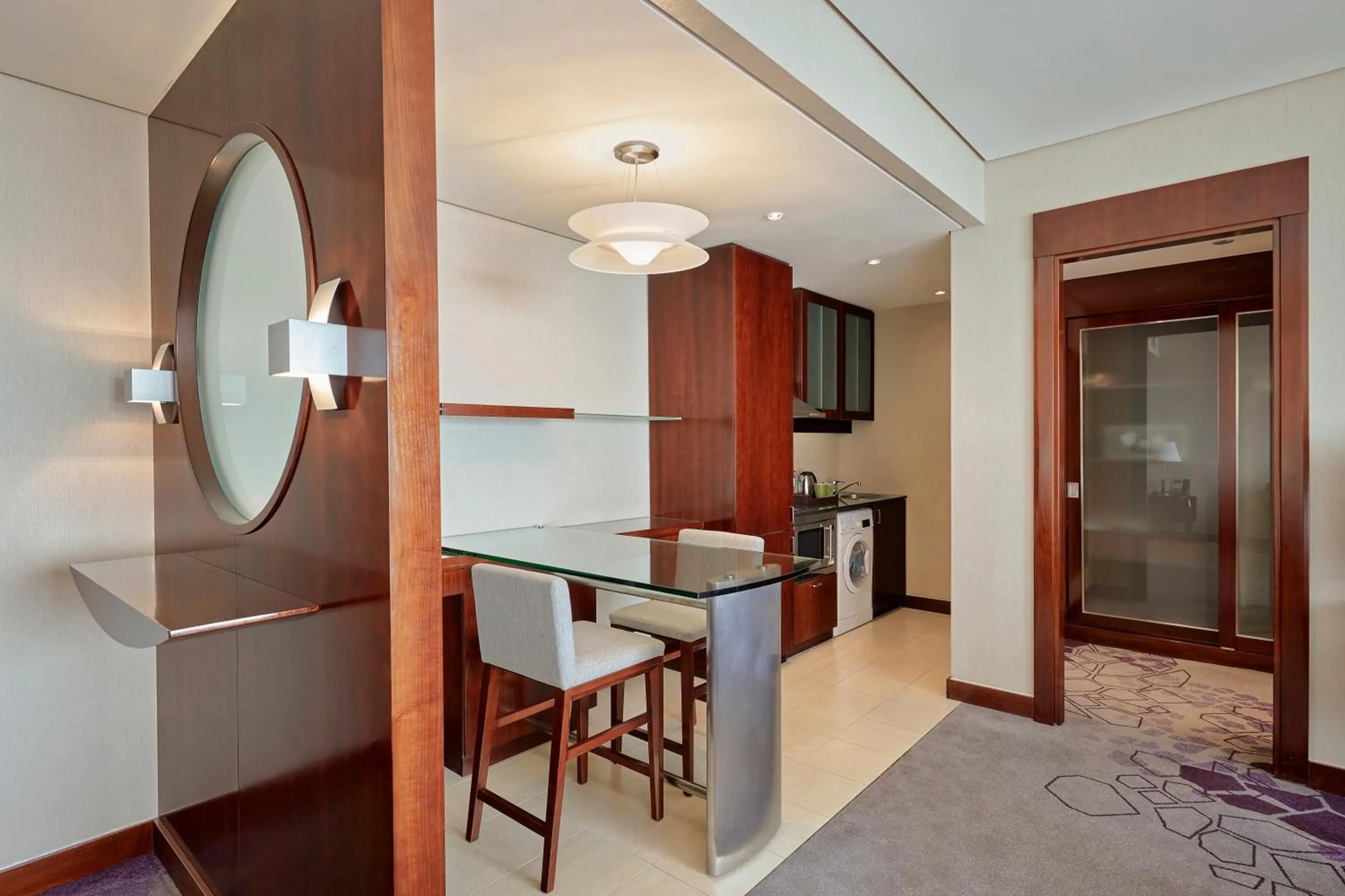 Dining area in Rose Rayhaan by Rotana - Dubai