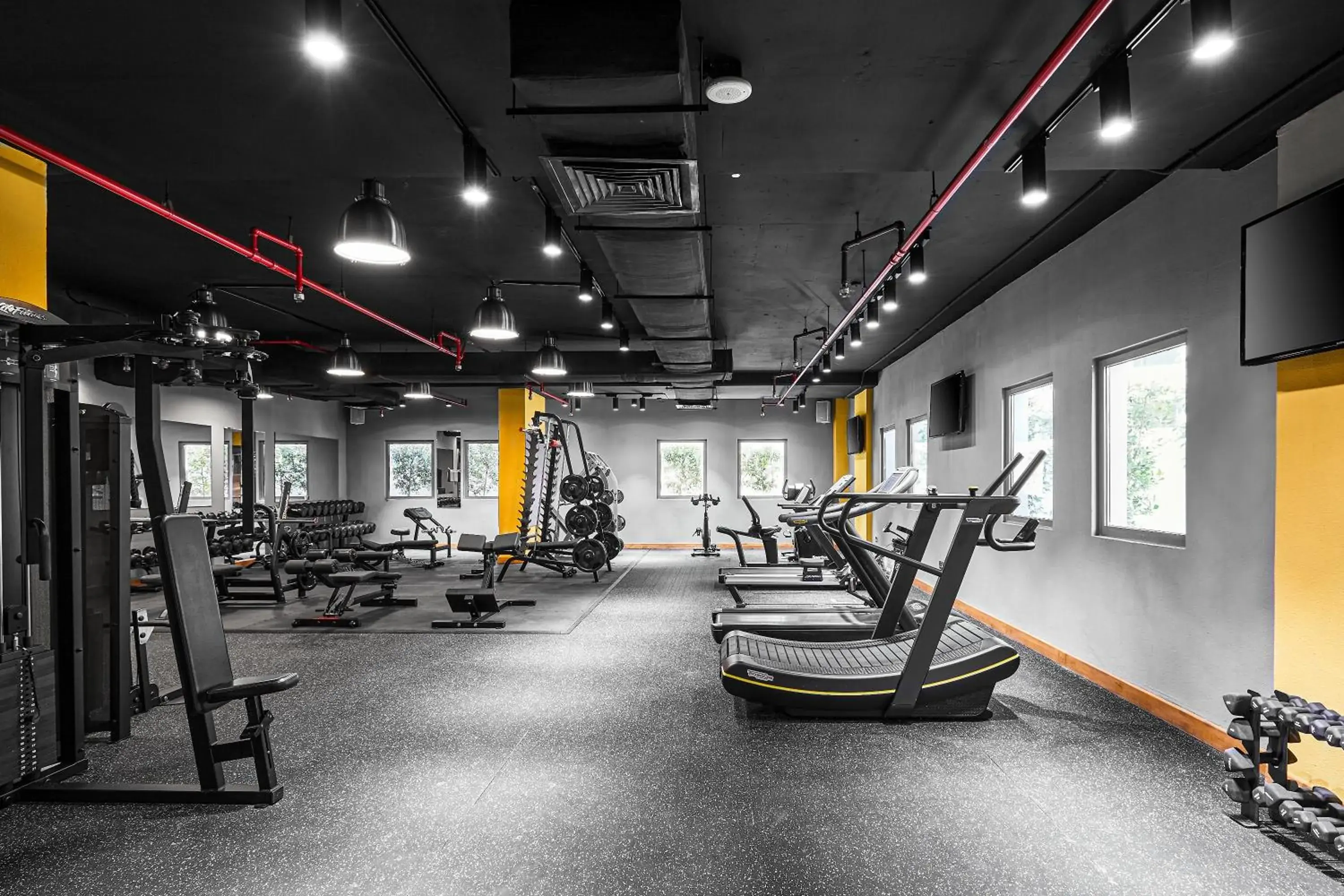 Fitness centre/facilities in Rose Rayhaan by Rotana - Dubai Fitness centre/facilities in Rose Rayhaan by Rotana - Dubai