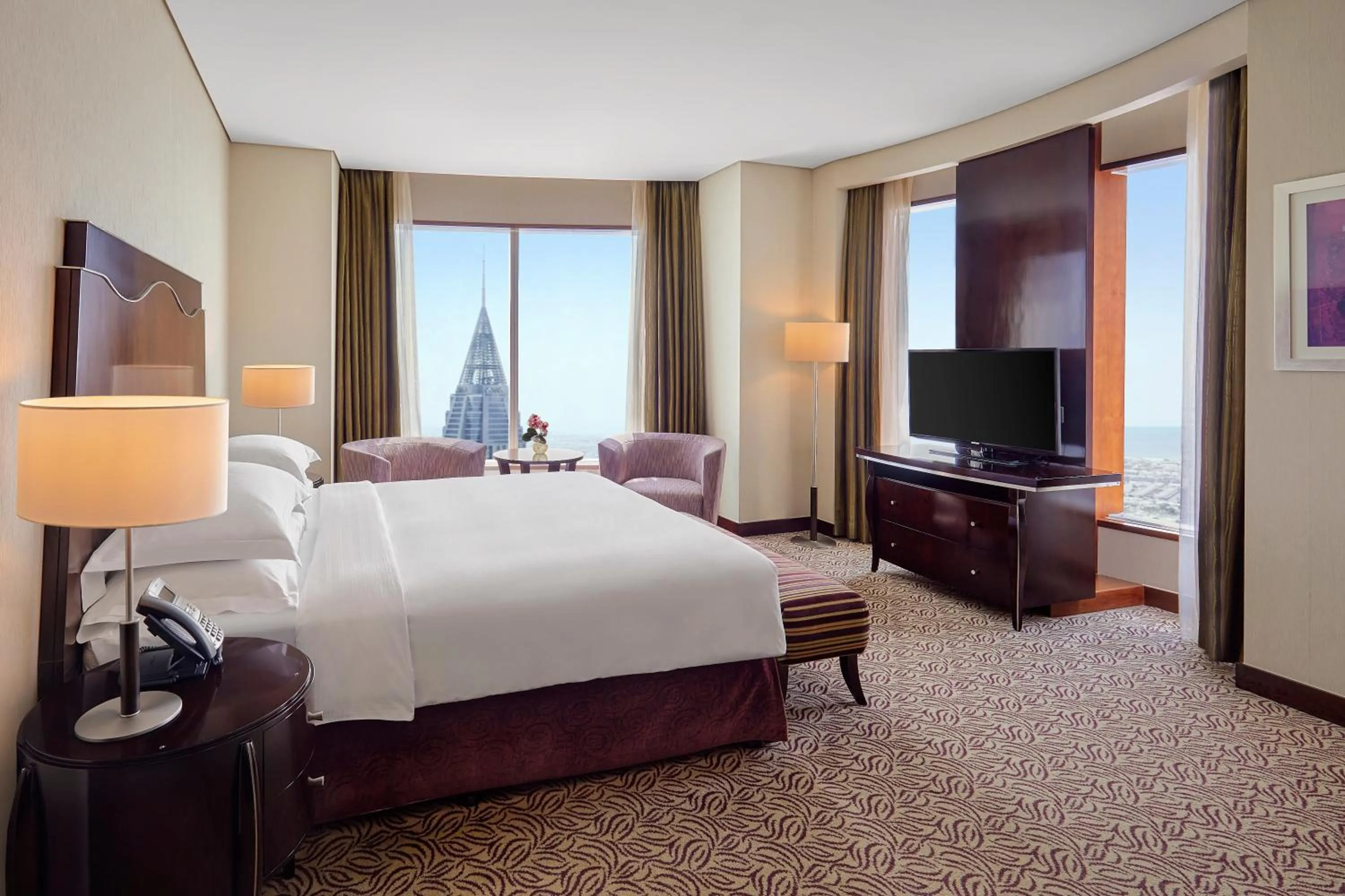 Bedroom, Bed in Rose Rayhaan by Rotana - Dubai