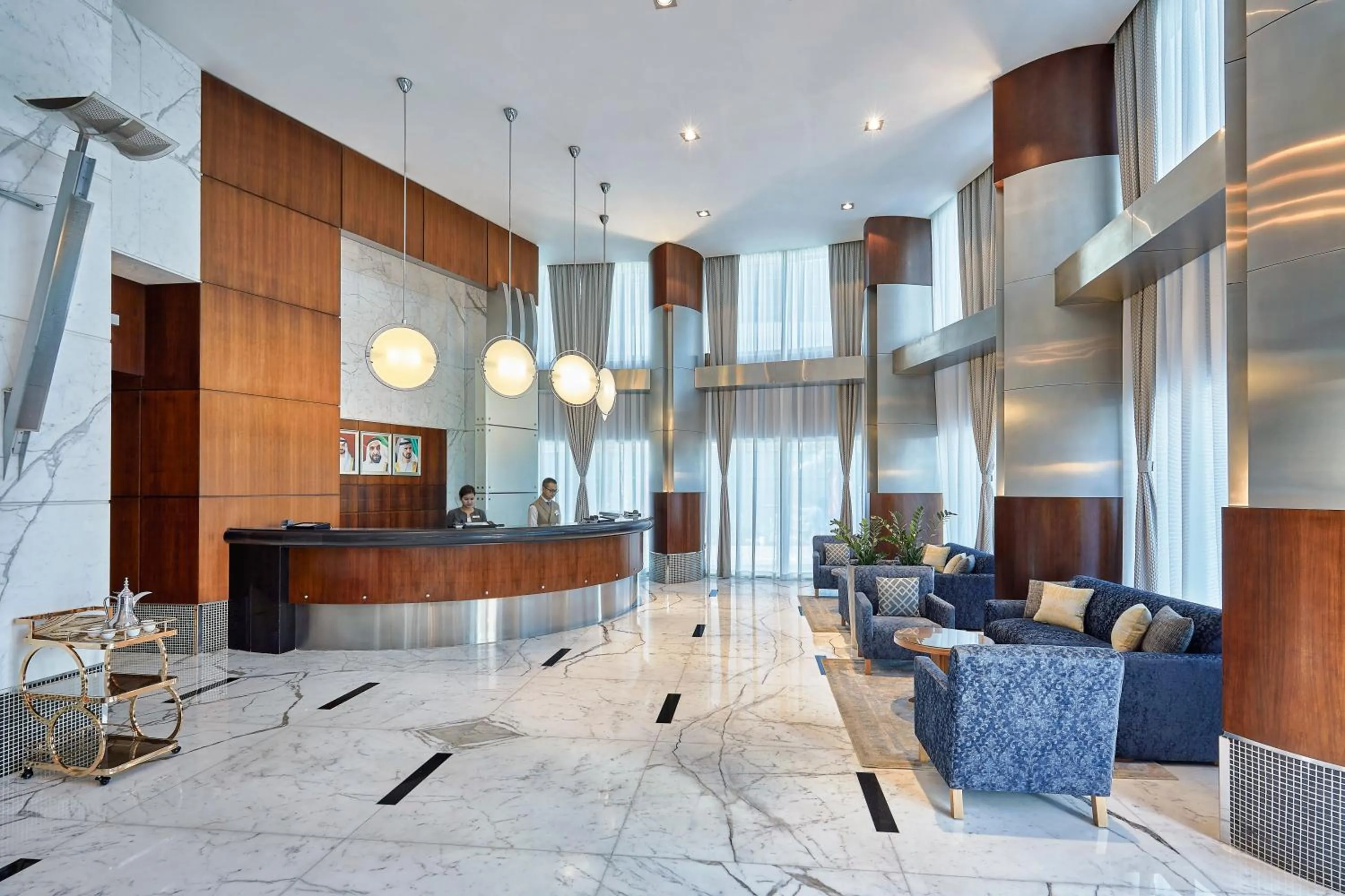 Lobby or reception in Rose Rayhaan by Rotana - Dubai