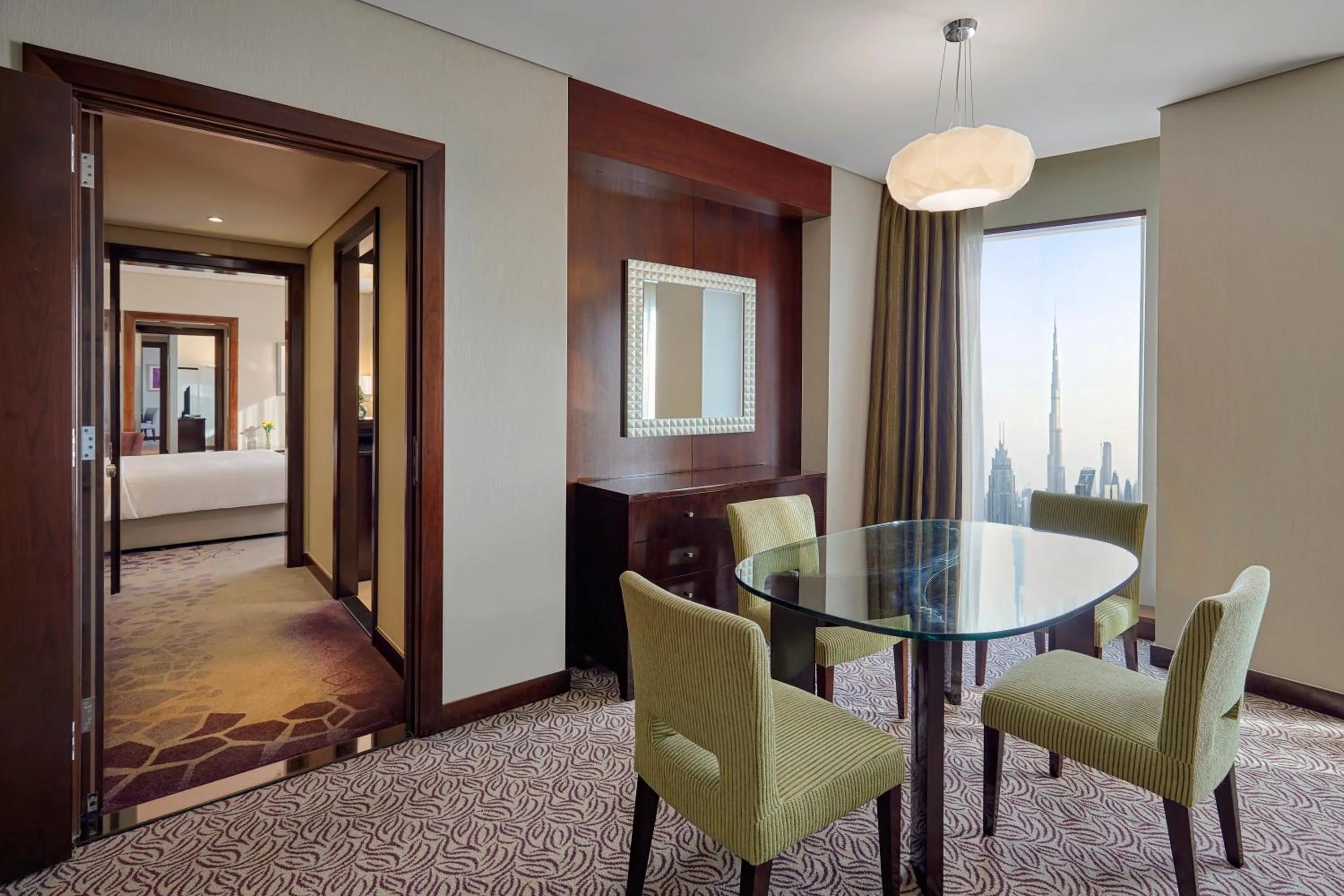 Living room in Rose Rayhaan by Rotana - Dubai