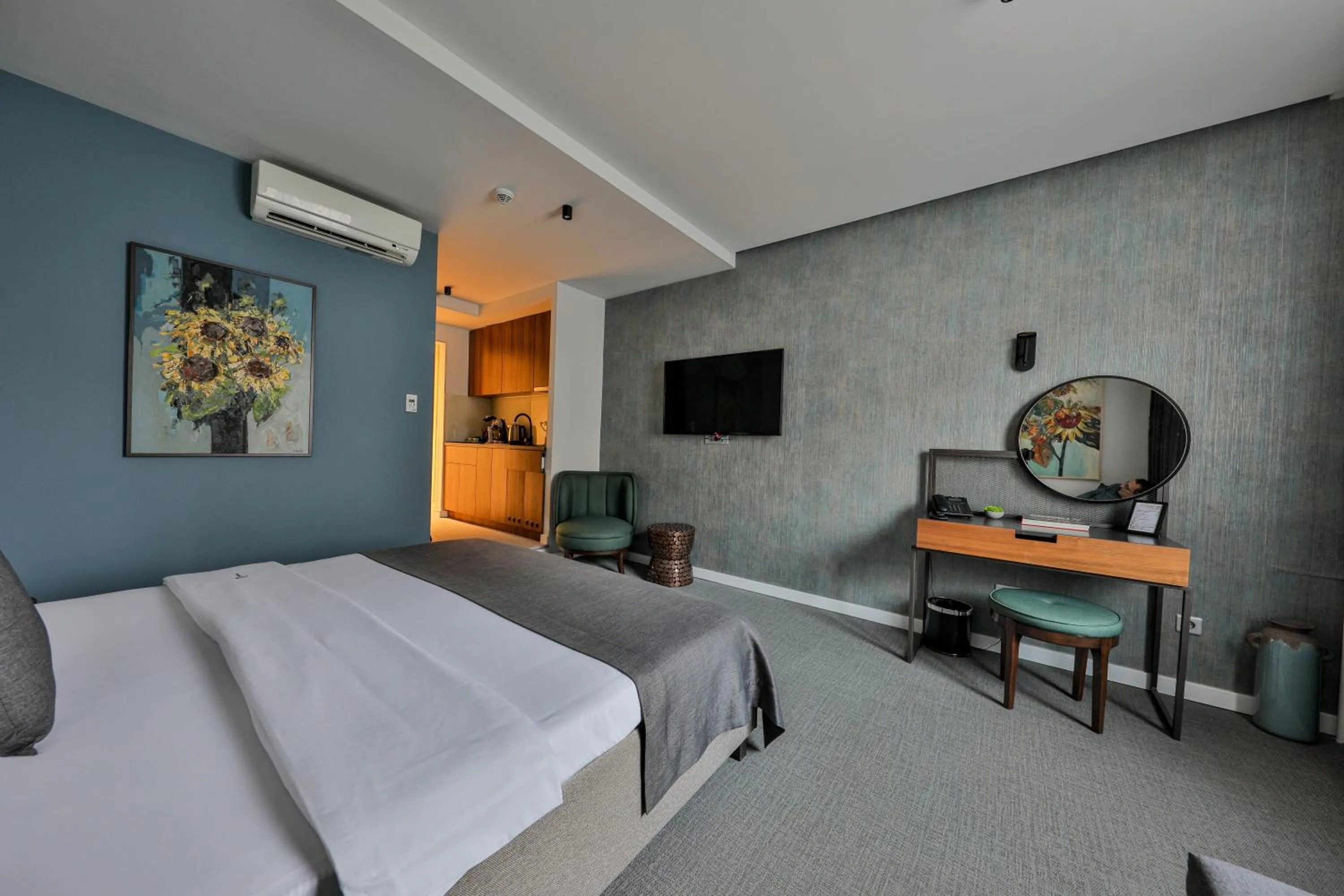 Bed in Hotel Botanica