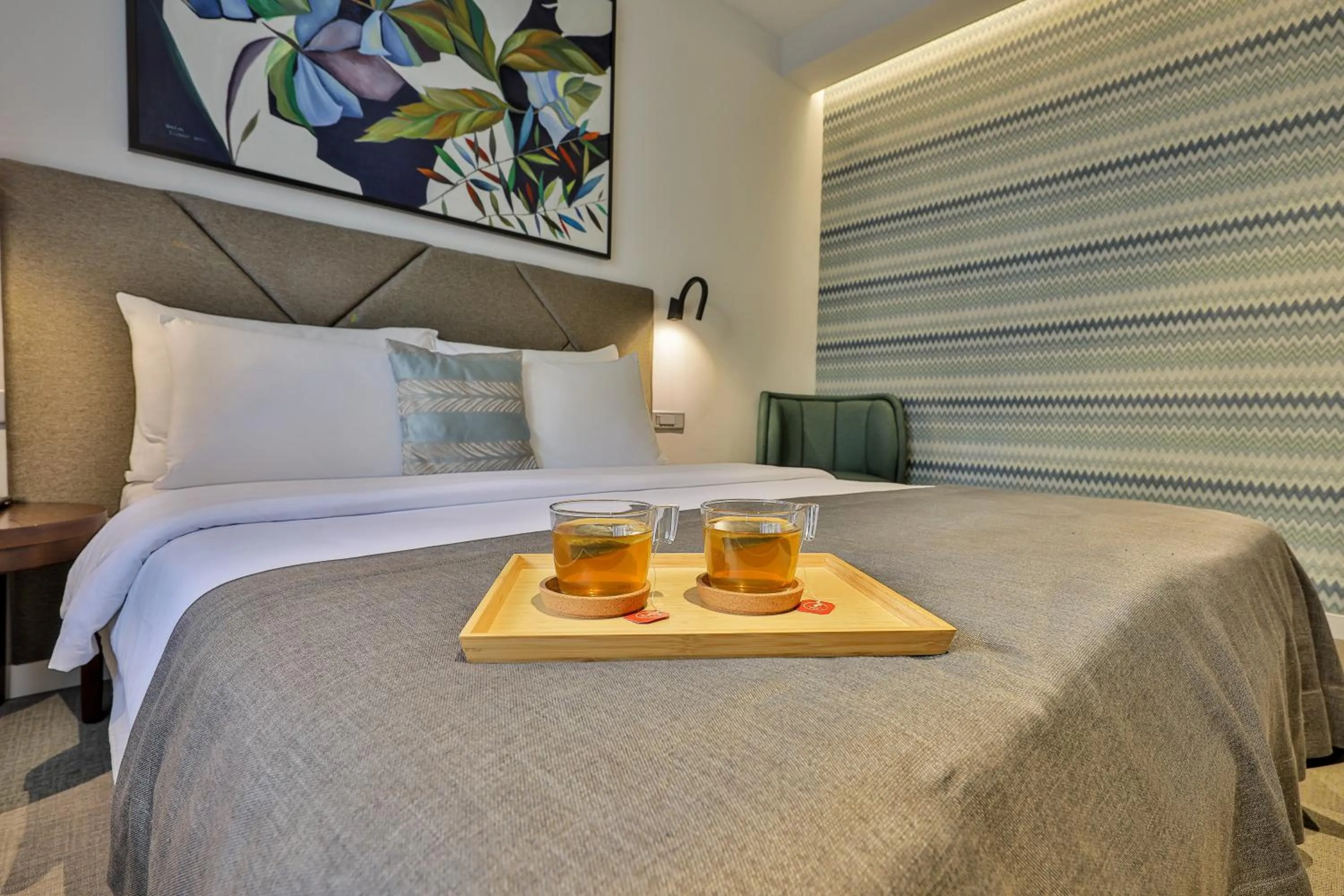 Bed in Hotel Botanica