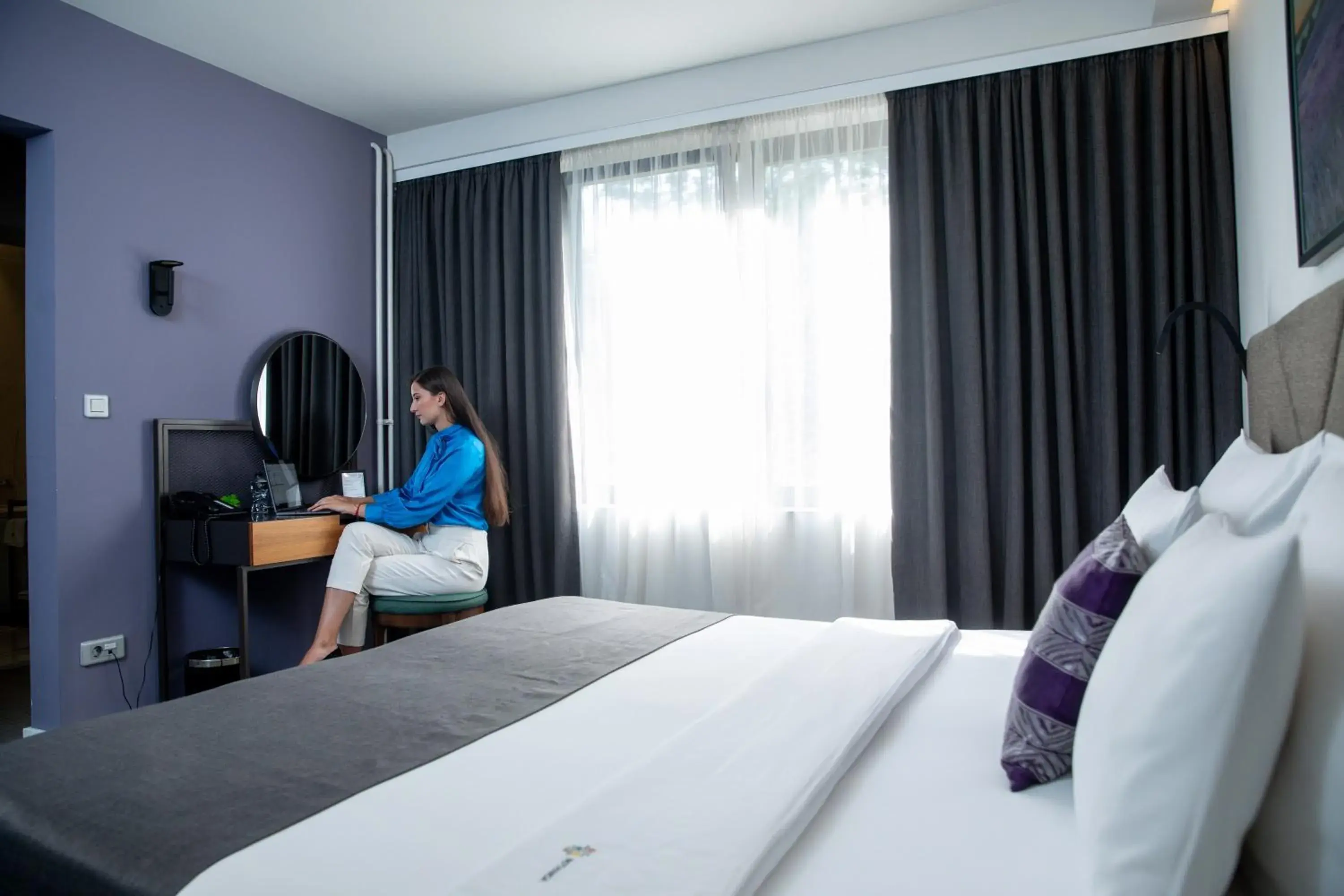 Bed in Hotel Botanica Bed in Hotel Botanica