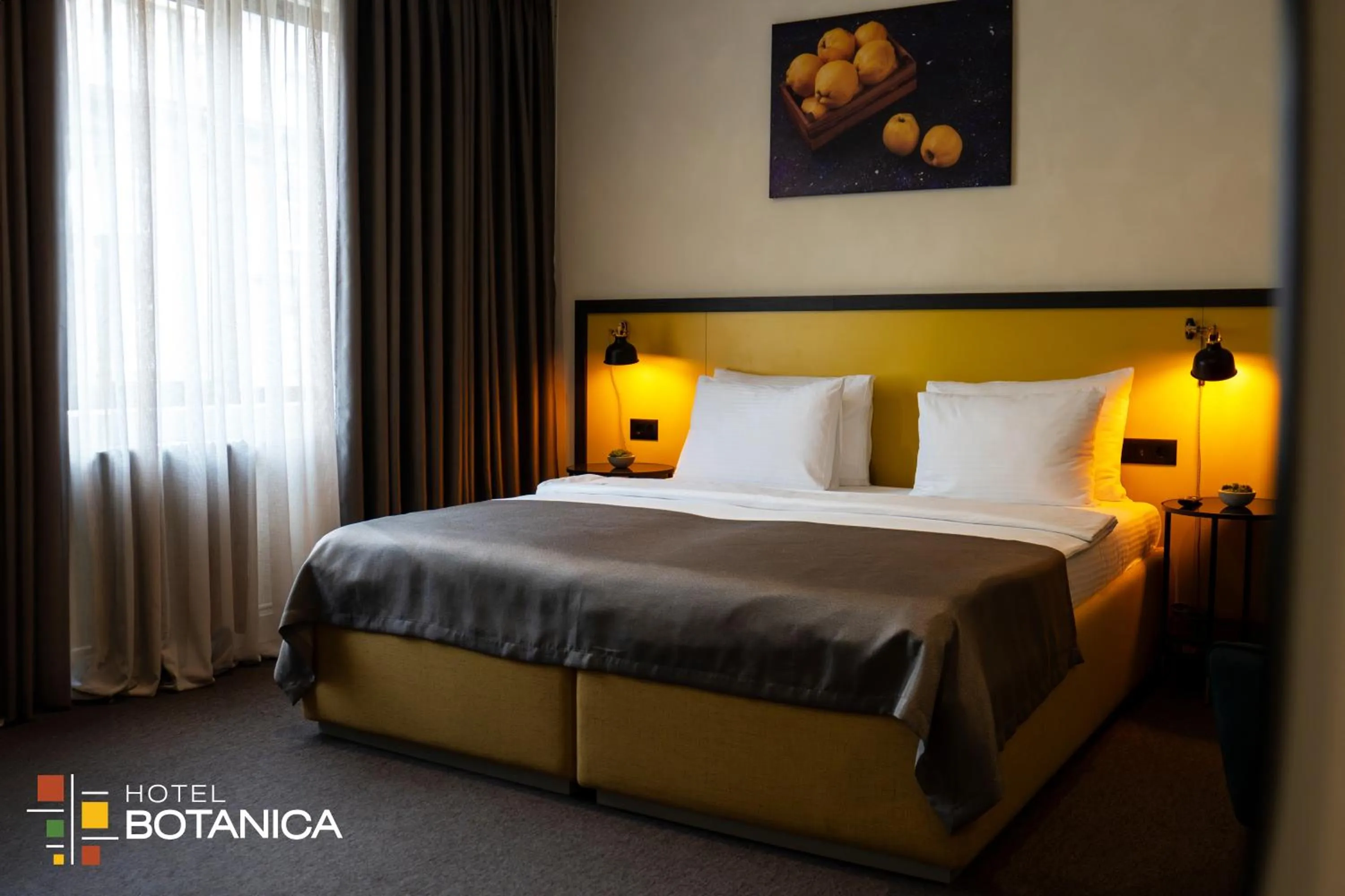 Bed in Hotel Botanica